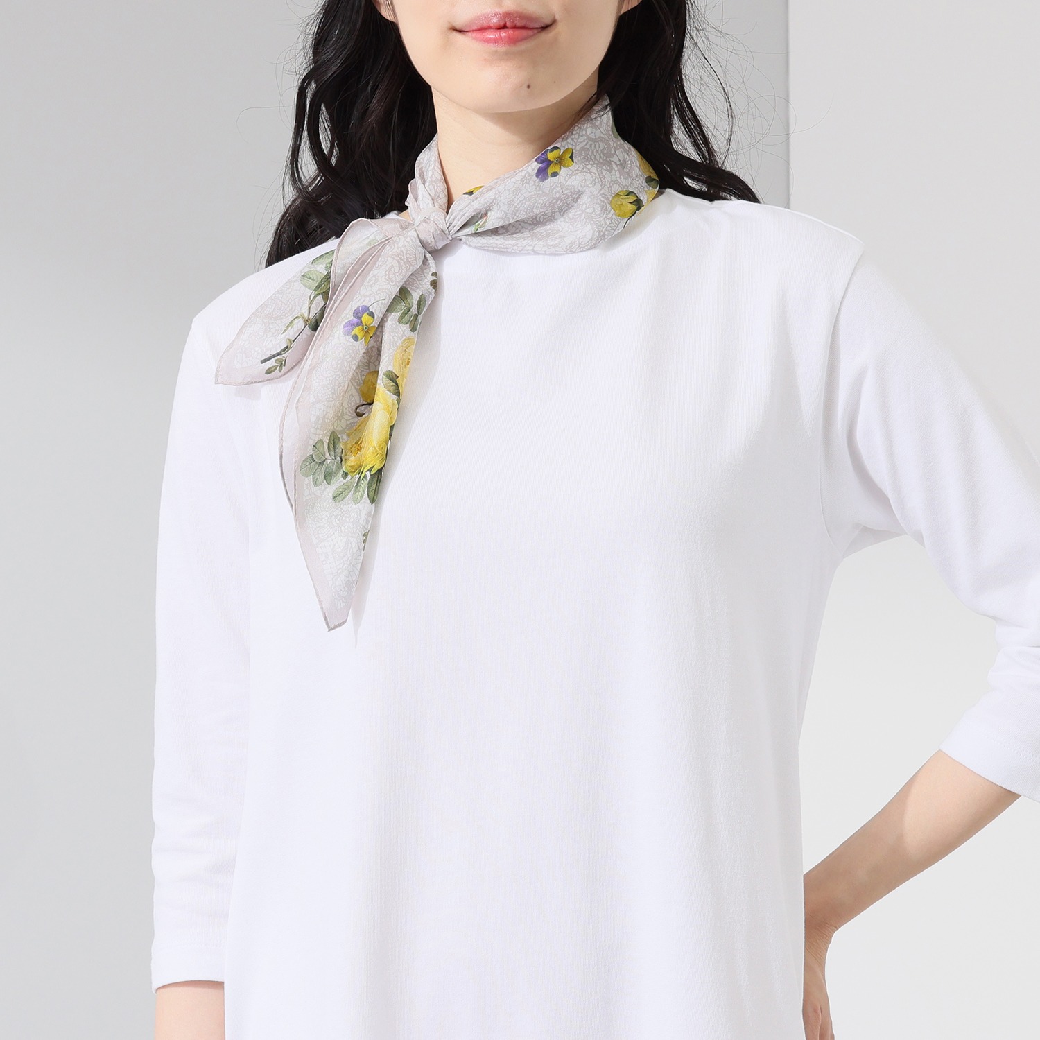 ルドゥーテコレクション 京友禅シルクスカーフ