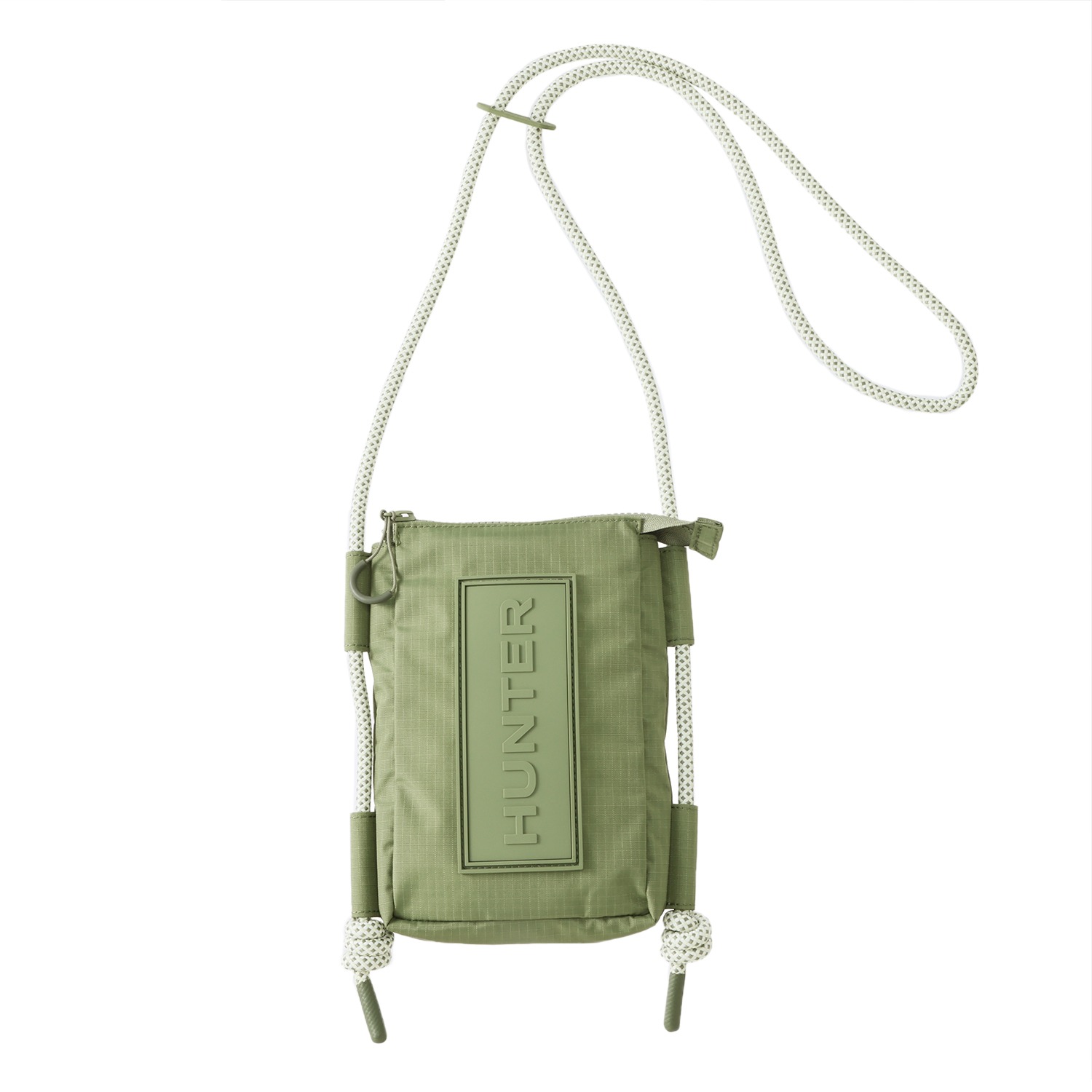 ハンター はっ水 “トラベル” リップストップナイロン スマートフォンポーチ