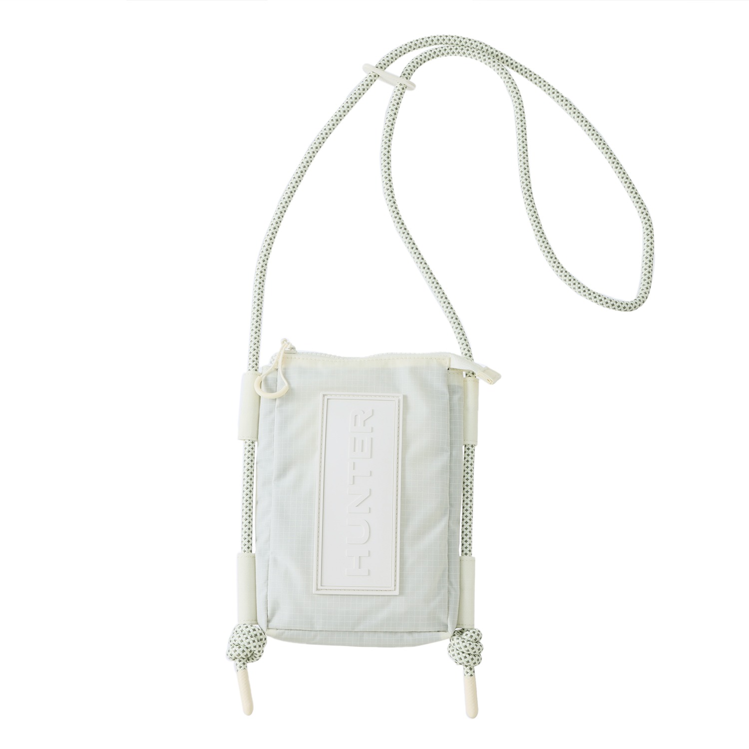 ハンター はっ水 “トラベル” リップストップナイロン スマートフォンポーチ