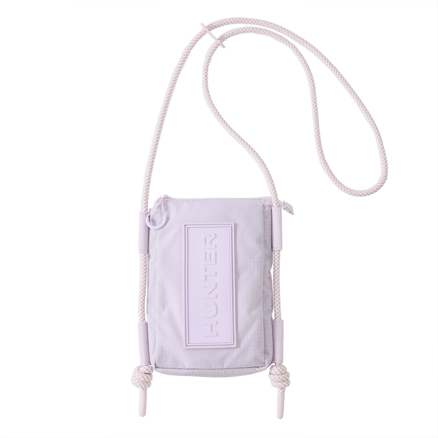 ハンター はっ水 “トラベル” リップストップナイロン スマートフォンポーチ