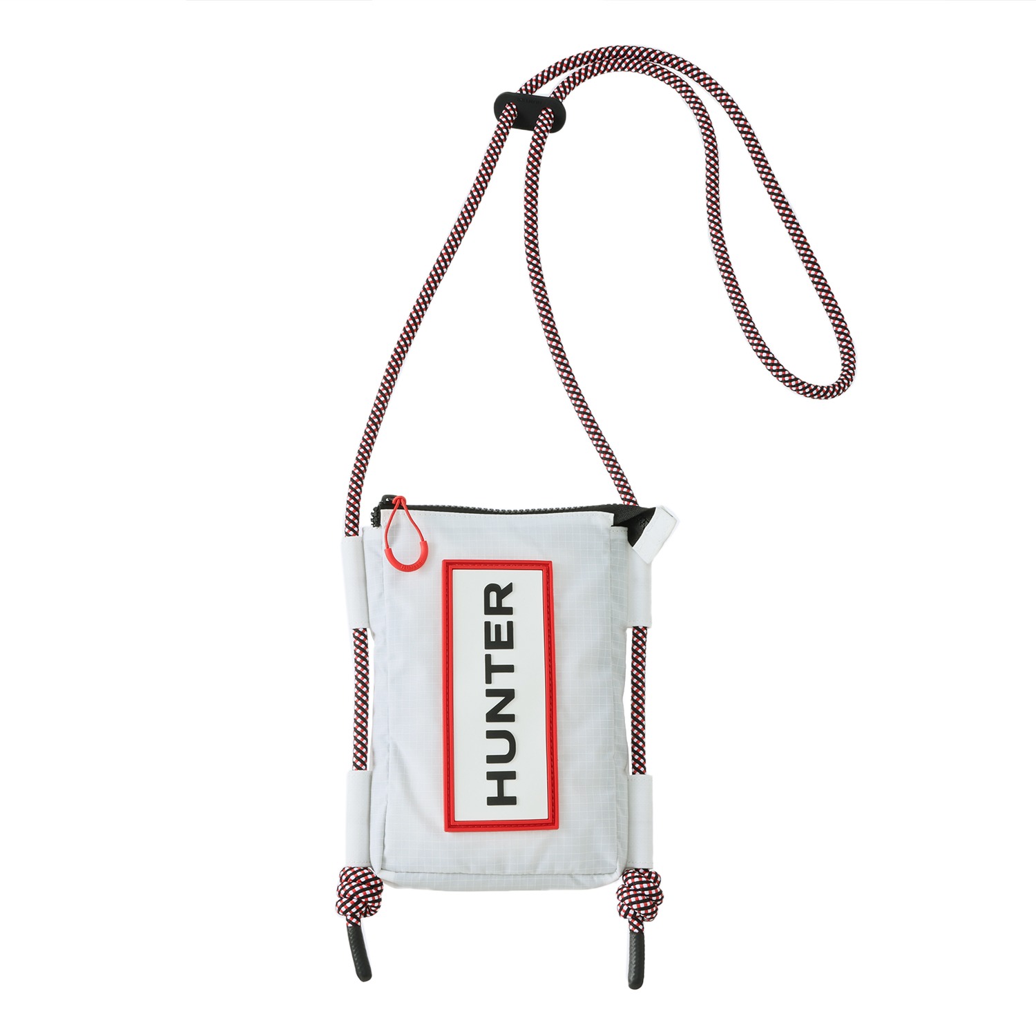 ハンター はっ水 “トラベル” リップストップナイロン スマートフォンポーチ