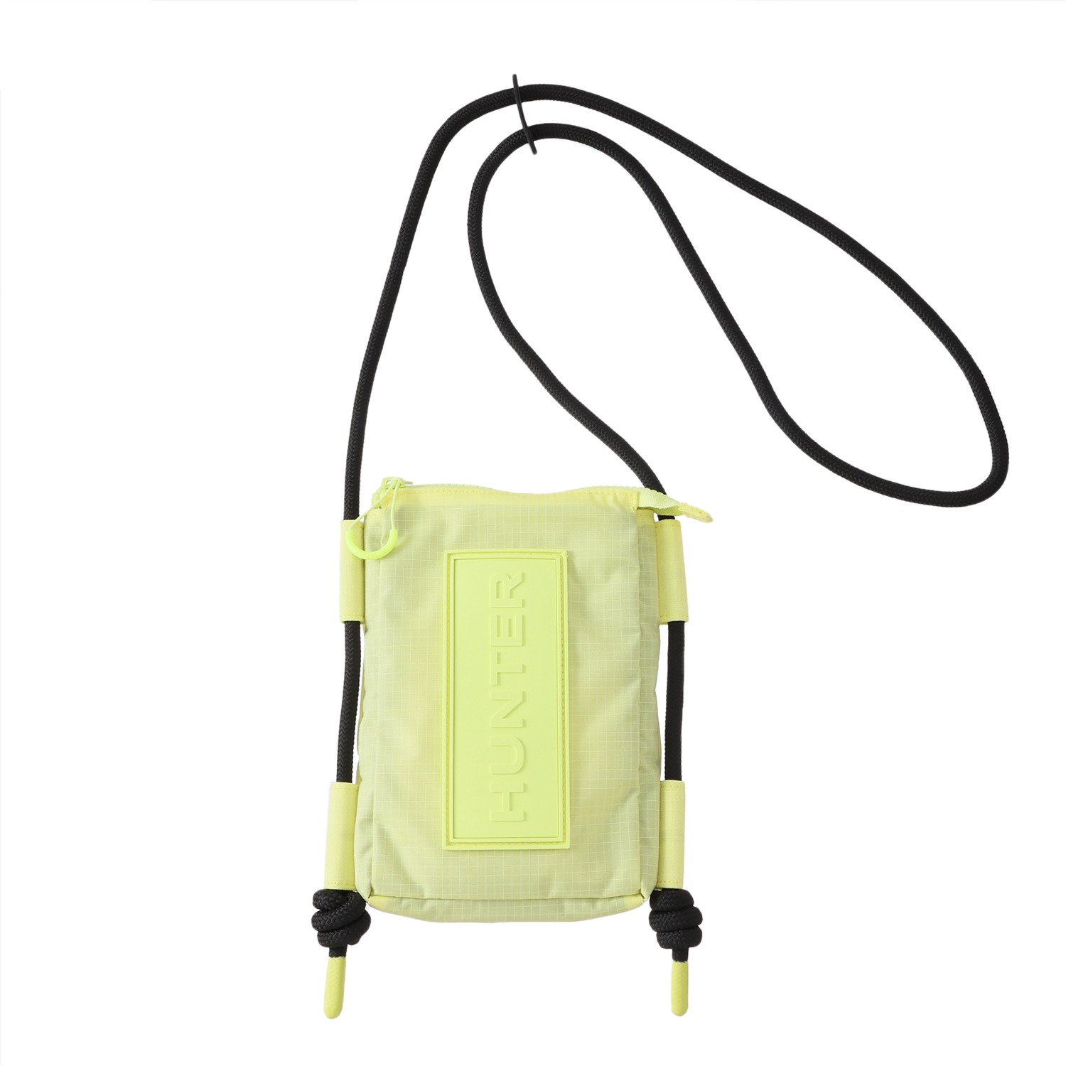 ハンター はっ水 “トラベル” リップストップナイロン スマートフォンポーチ