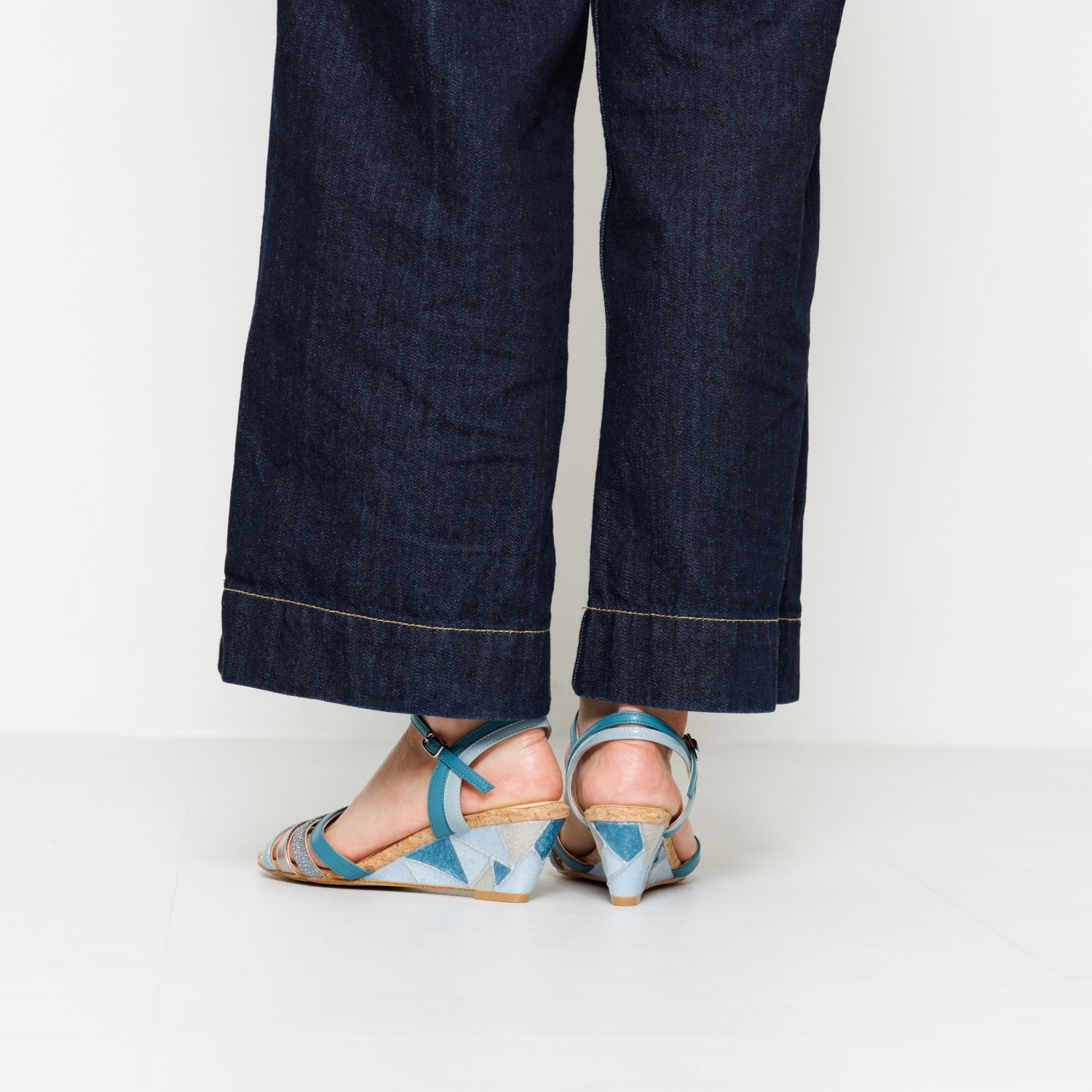 卑弥呼 ステンドグラスヒール サンダル