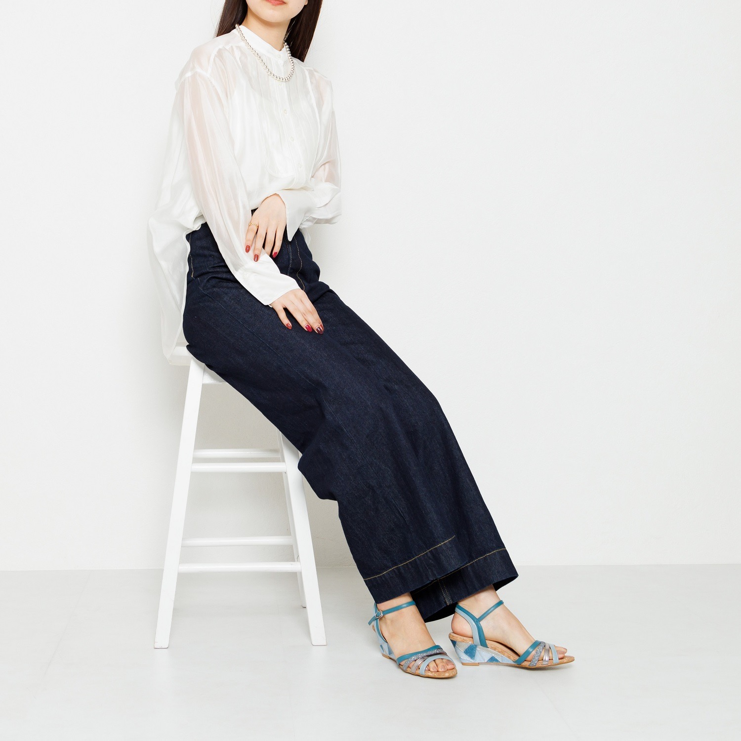 卑弥呼 ステンドグラスヒール サンダル