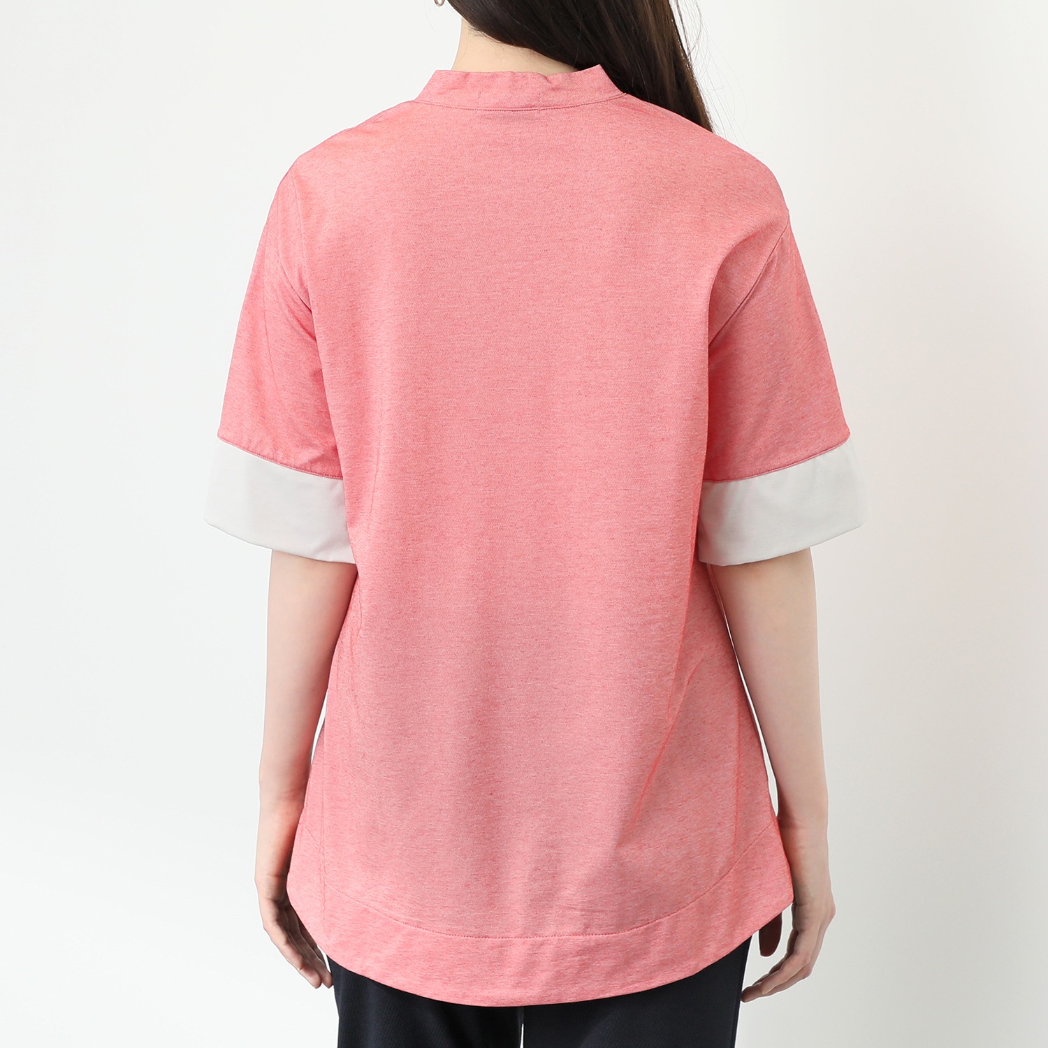 ＨＫビアン 速乾 配色デザイン チュニック 