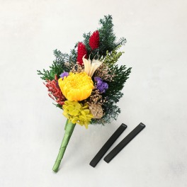 ＜菊彩か＞アトリエ・モノ プリザーブドフラワー 想いを伝える供花