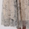 ベラデッソ オリジナルプリント チュール レイヤード風 フレアースカート