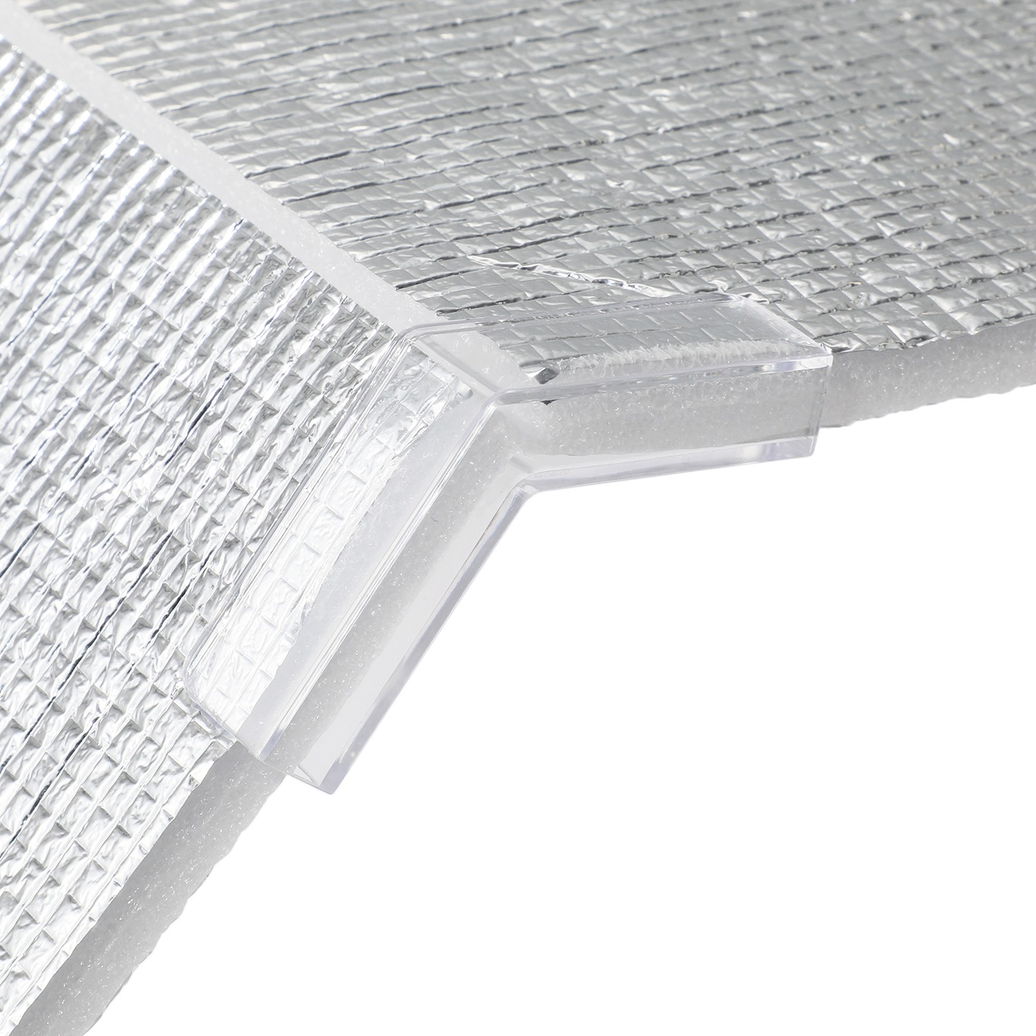 マグネット式で取付簡単 室外機の温度上昇を 抑えて節電対策！ ひさし付 アルミエアコンガード ２枚組