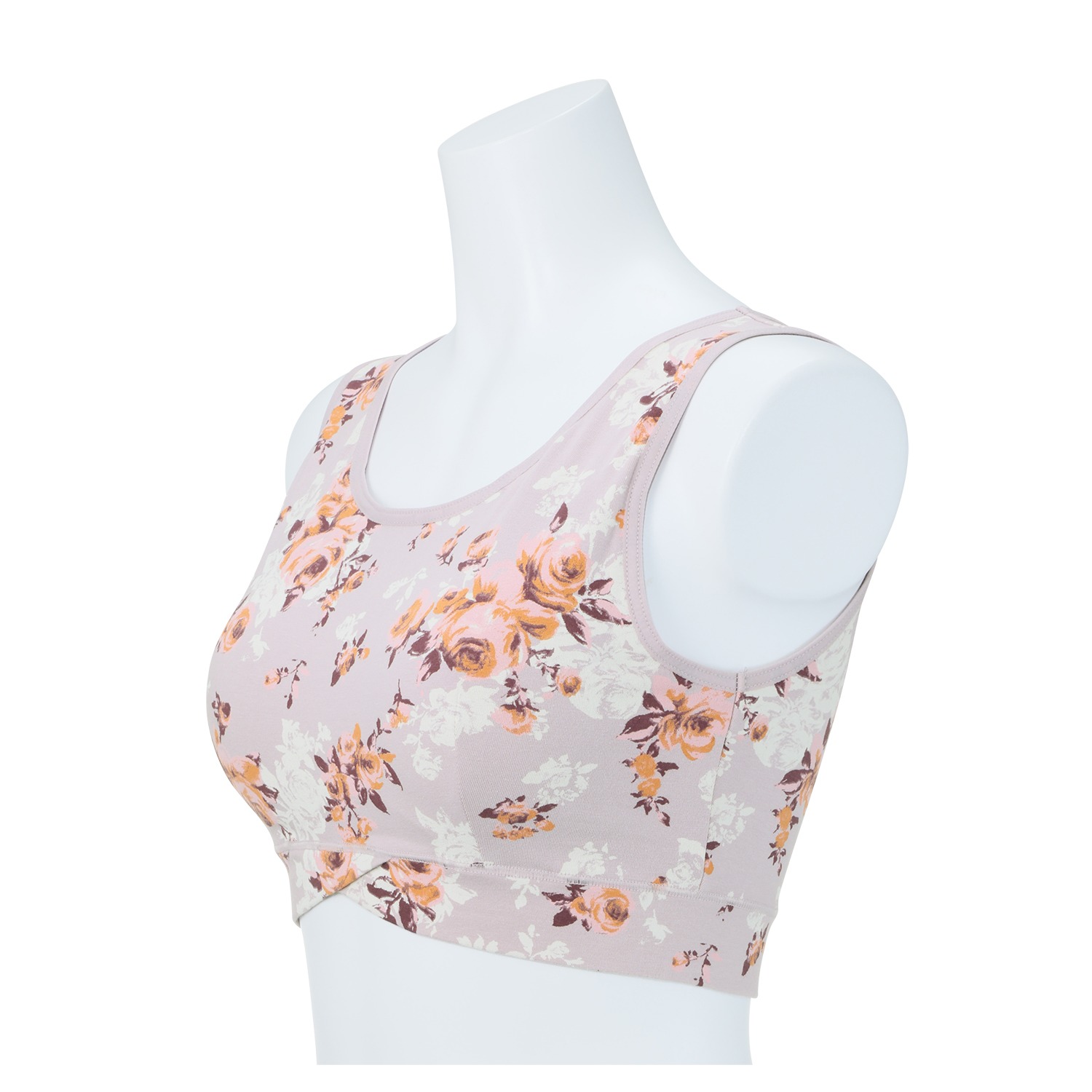 うつくＣ 綿混 すっきりサポートブラ ２枚セット