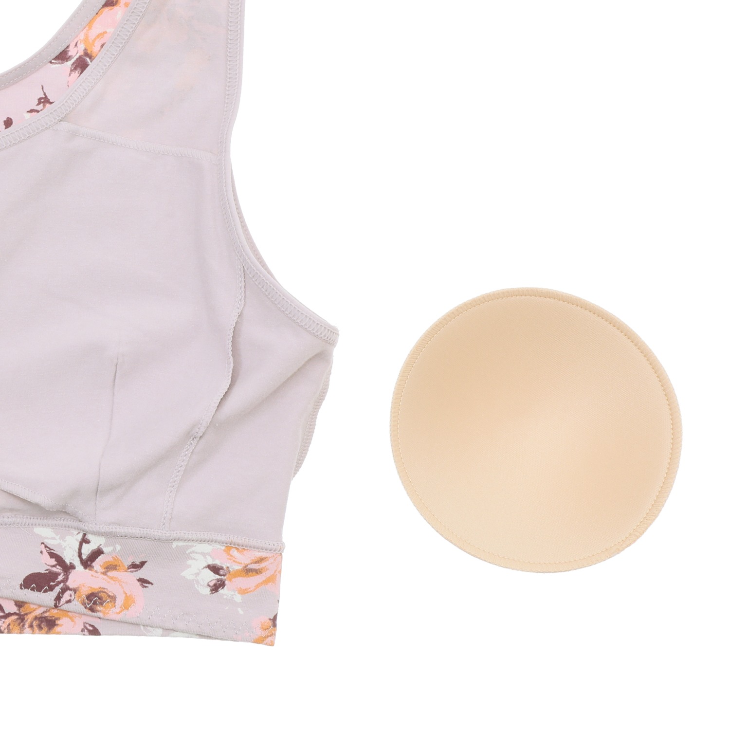 うつくＣ 綿混 すっきりサポートブラ ２枚セット