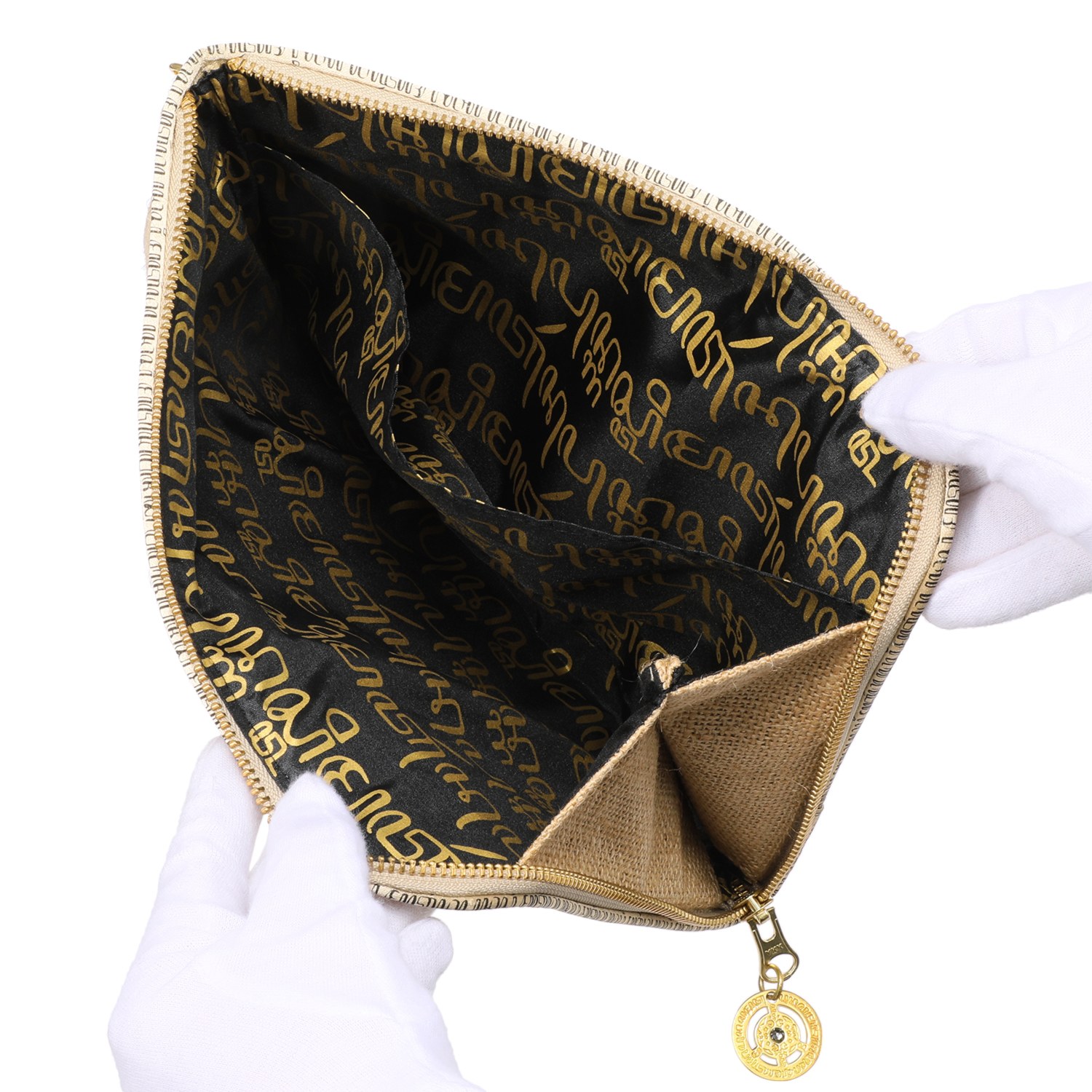 お宝ポーチ ＜金財万倍＞ 〜黄金の豊かさ〜 “お宝袋付” 