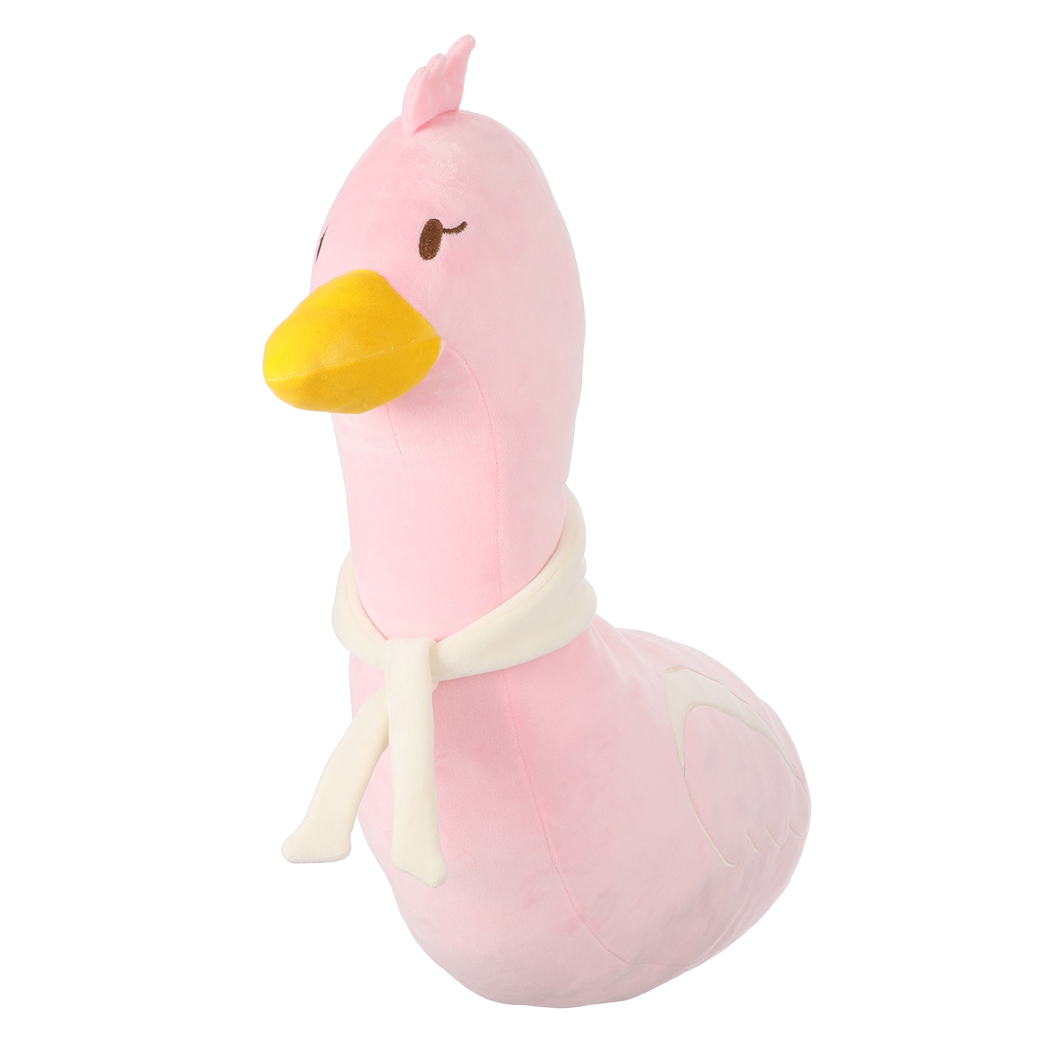 西川 ねんねの国から来た ふわふわ抱きまくら がちょうの“プリューム”