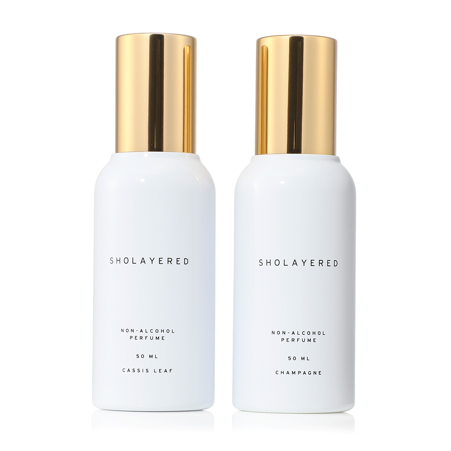 ショーレイヤード 爽やかに、艶やかに ノンアルコール香水 “カシスリーフ” “シャンパン” 特別セット