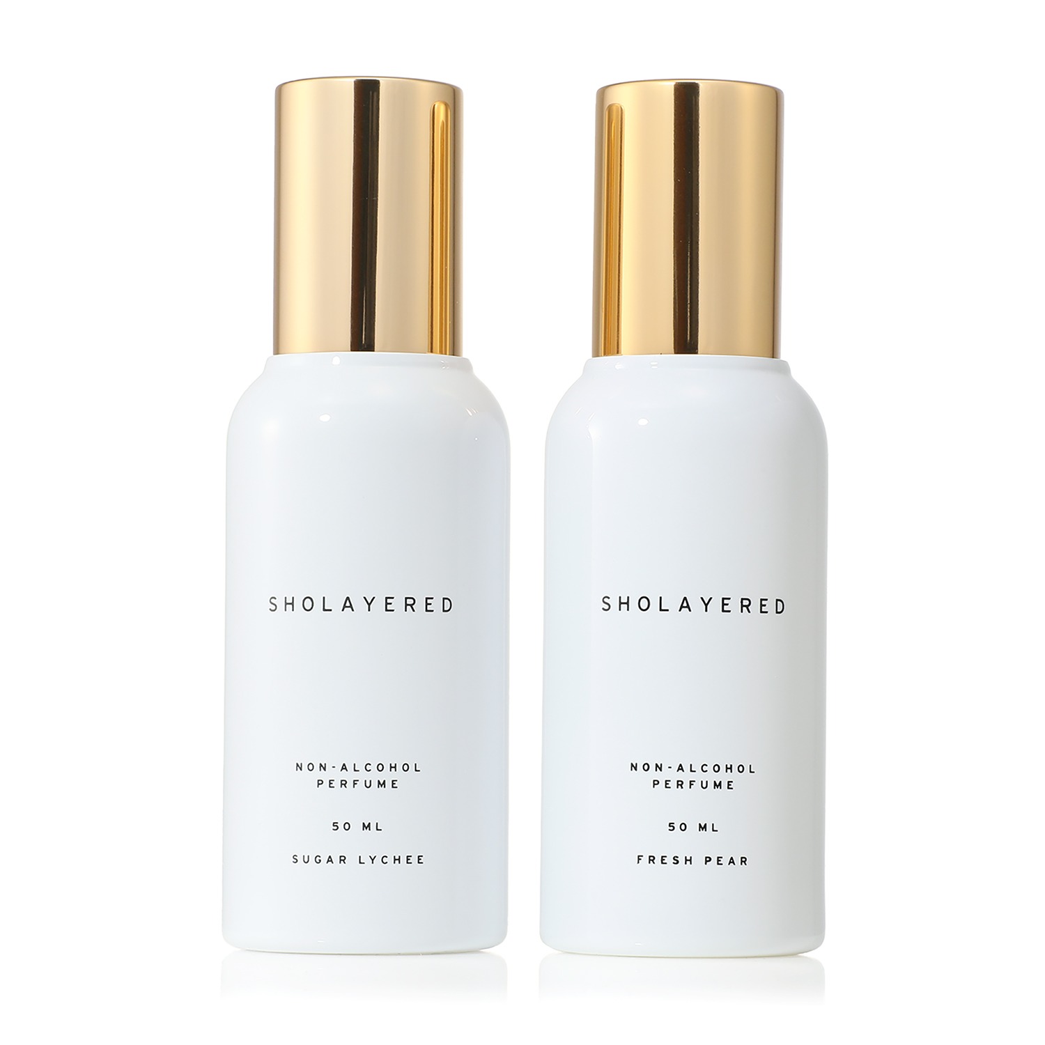 ショーレイヤード 爽やかに、艶やかに ノンアルコール香水 “フレッシュペア” “シュガーライチ” 特別セット
