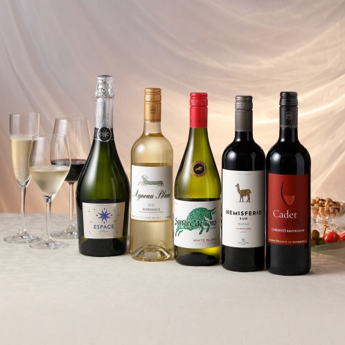 ＜ショップチャンネル＞ エノテカ厳選 赤白スパークリングワイン ５種バラエティセット画像