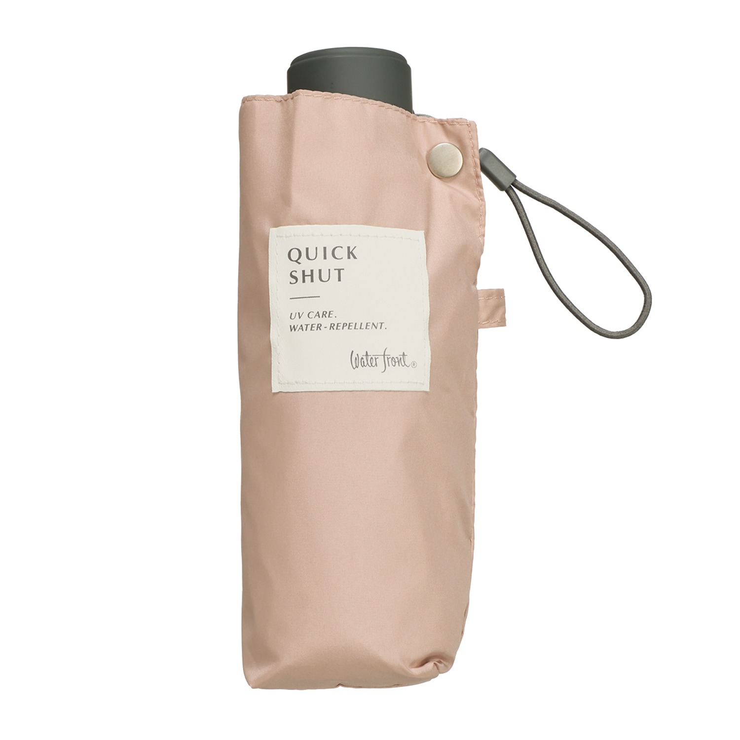 ウォーターフロント “クイックシャット ポケミニ” たたむの簡単ミニサイズ 折りたたみ傘