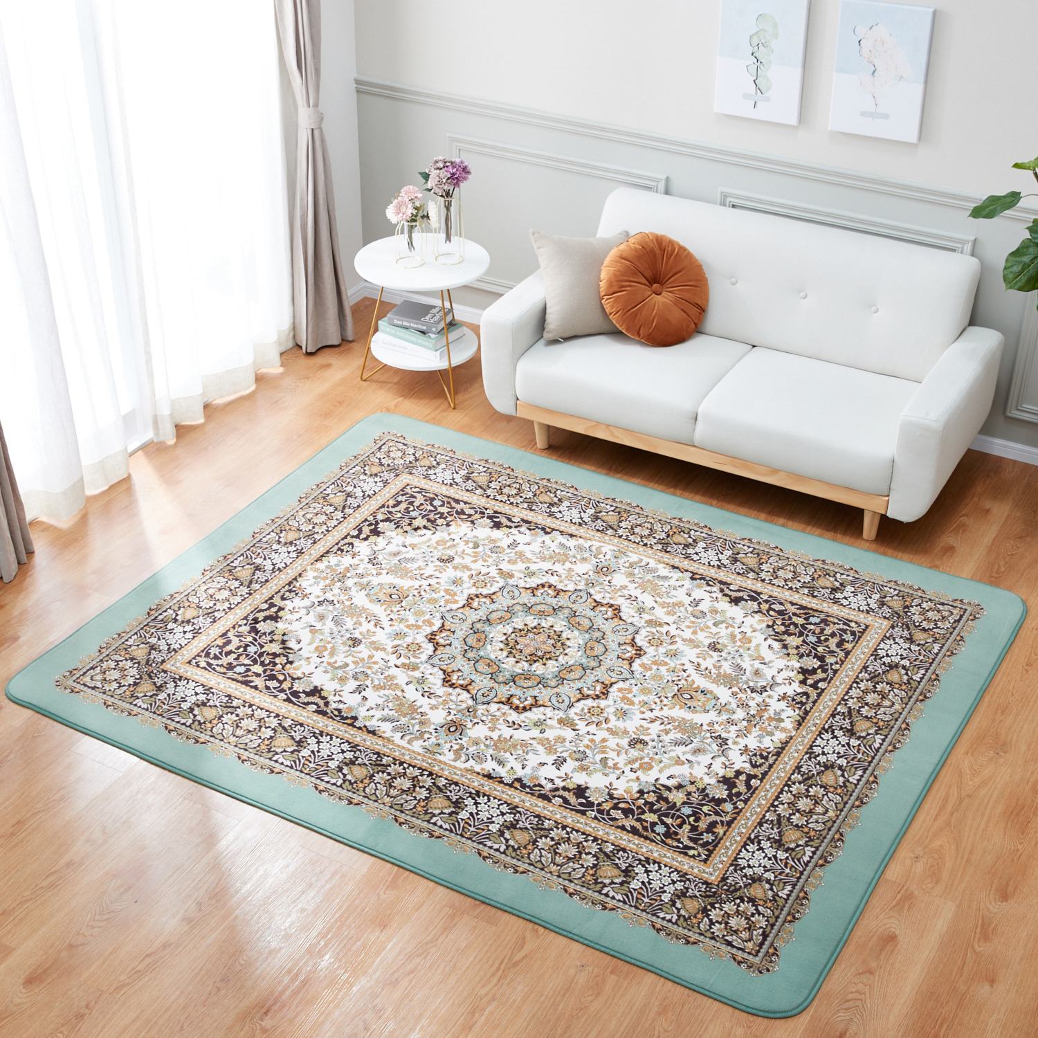 大津毛織 洗える、軽量、あたたかい 吸湿発熱ホットテックス カーペット ＜長方形＞