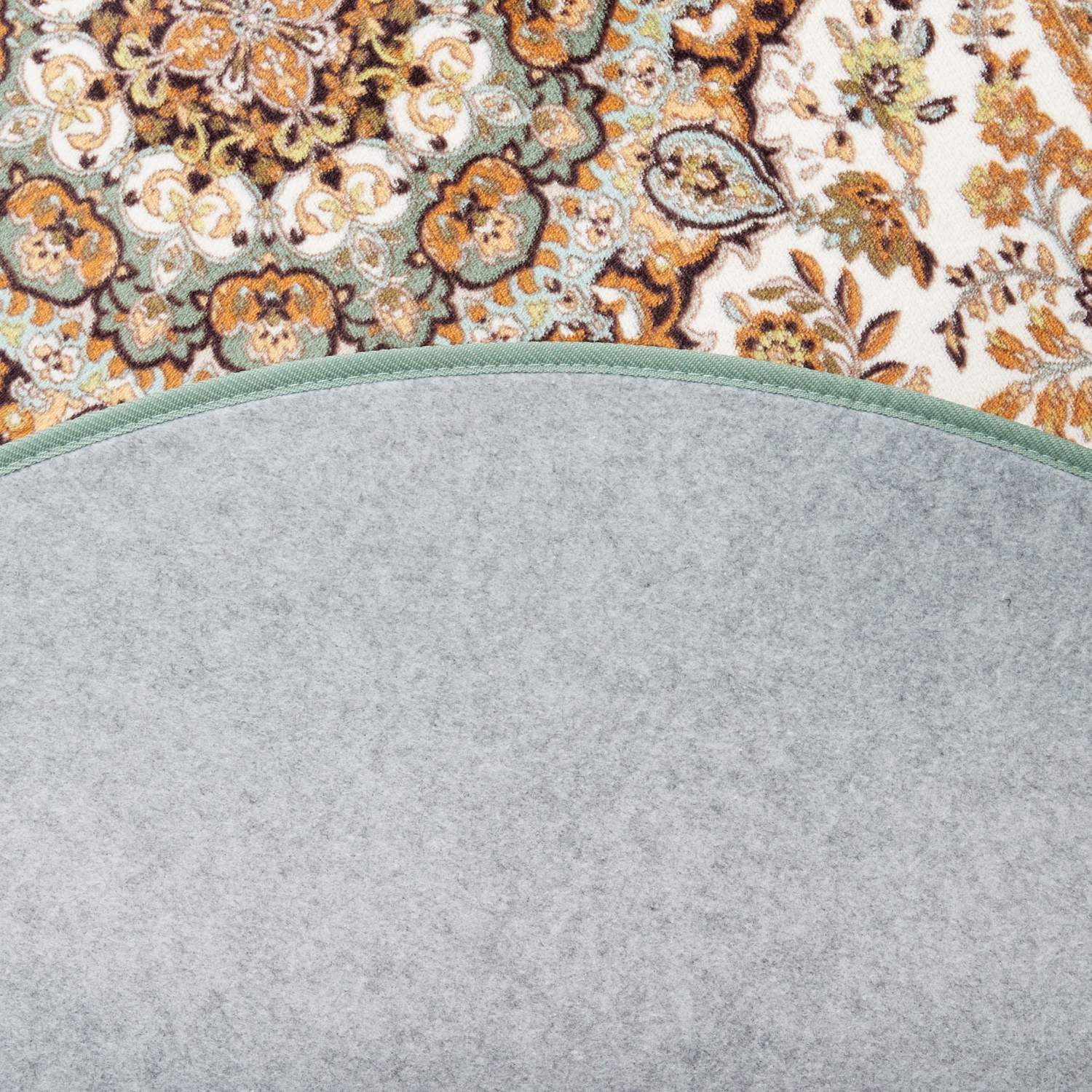 大津毛織 洗える、軽量、あたたかい 吸湿発熱ホットテックス カーペット ＜楕円長方形＞