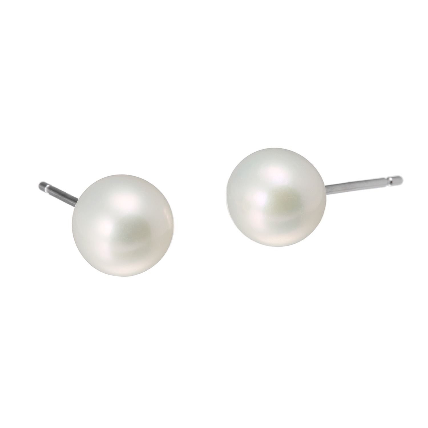 淡水パール スタッド イヤリング／ピアス