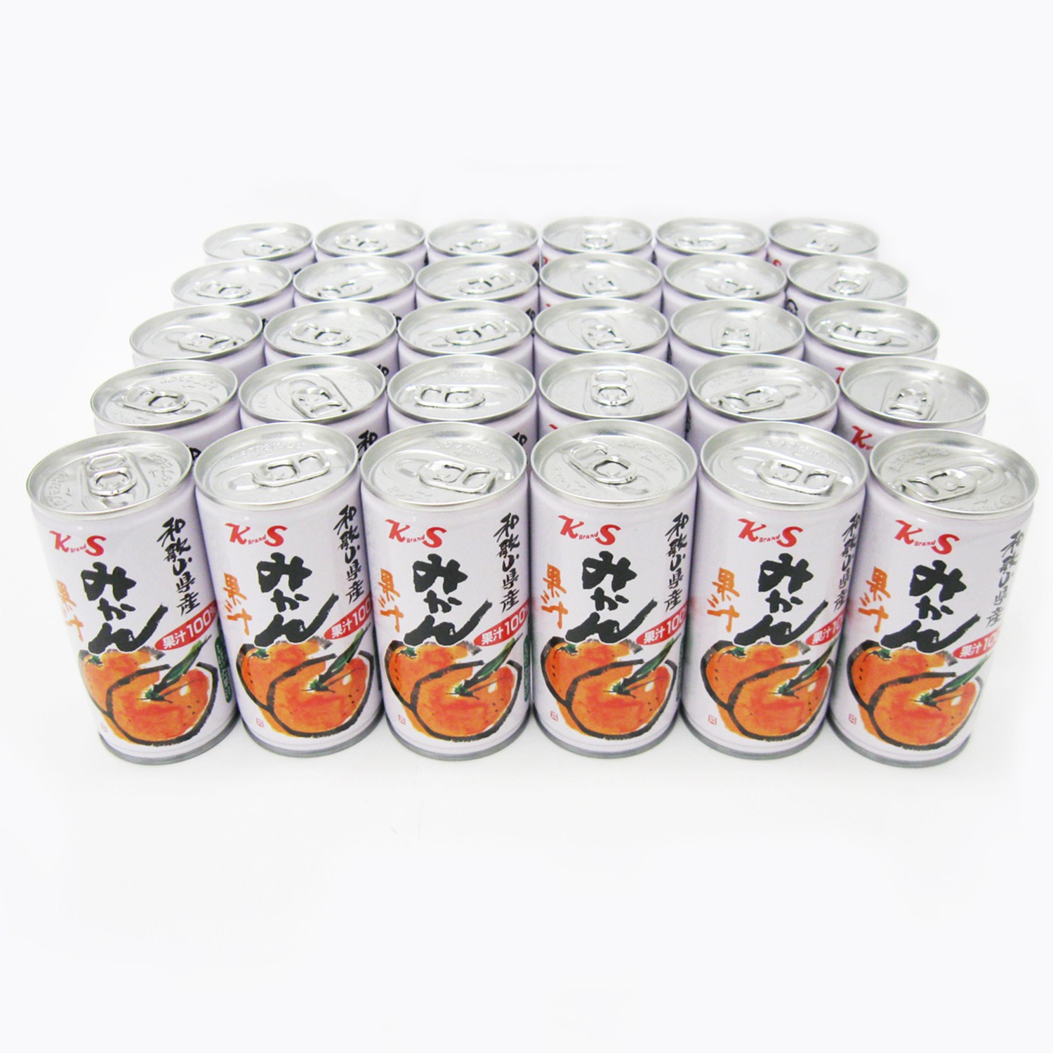 和歌山県産 みかん果汁１００％ ストレートジュース ＜３０缶セット＞