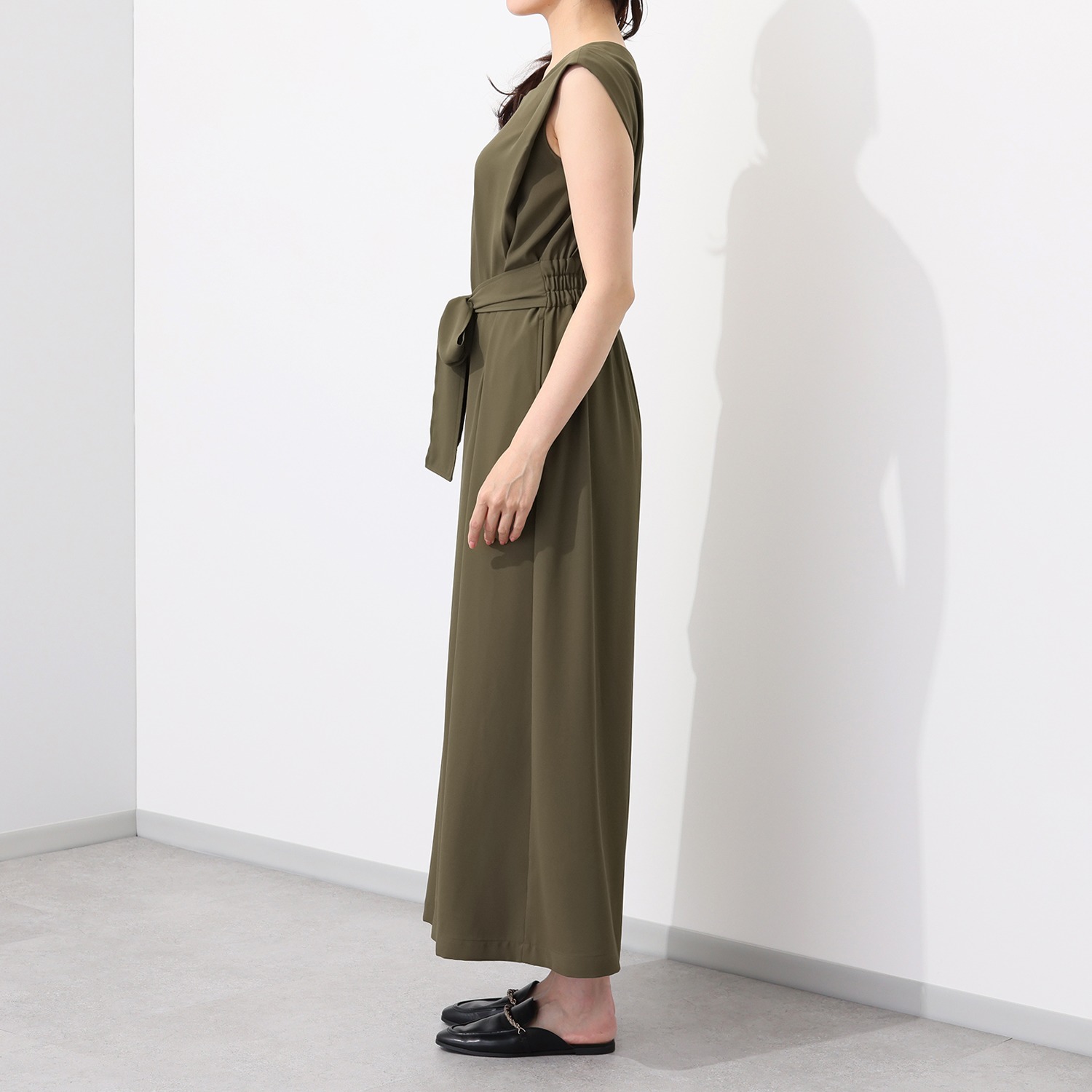 イロプライム バックサテンジョーゼット オールインワン