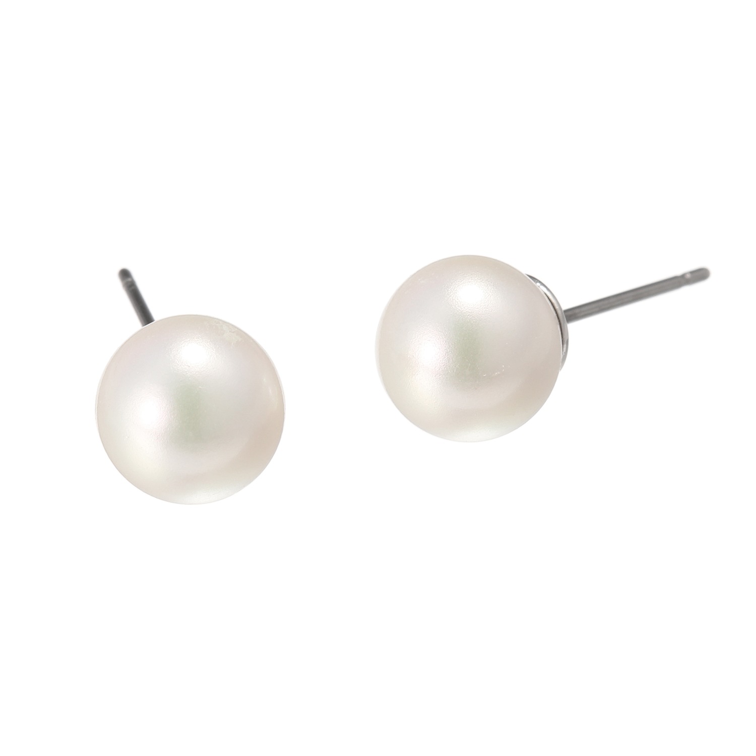 プレミアムパール 泉州の職人技 貝パールネックレス＆ イヤリング／ピアスセット