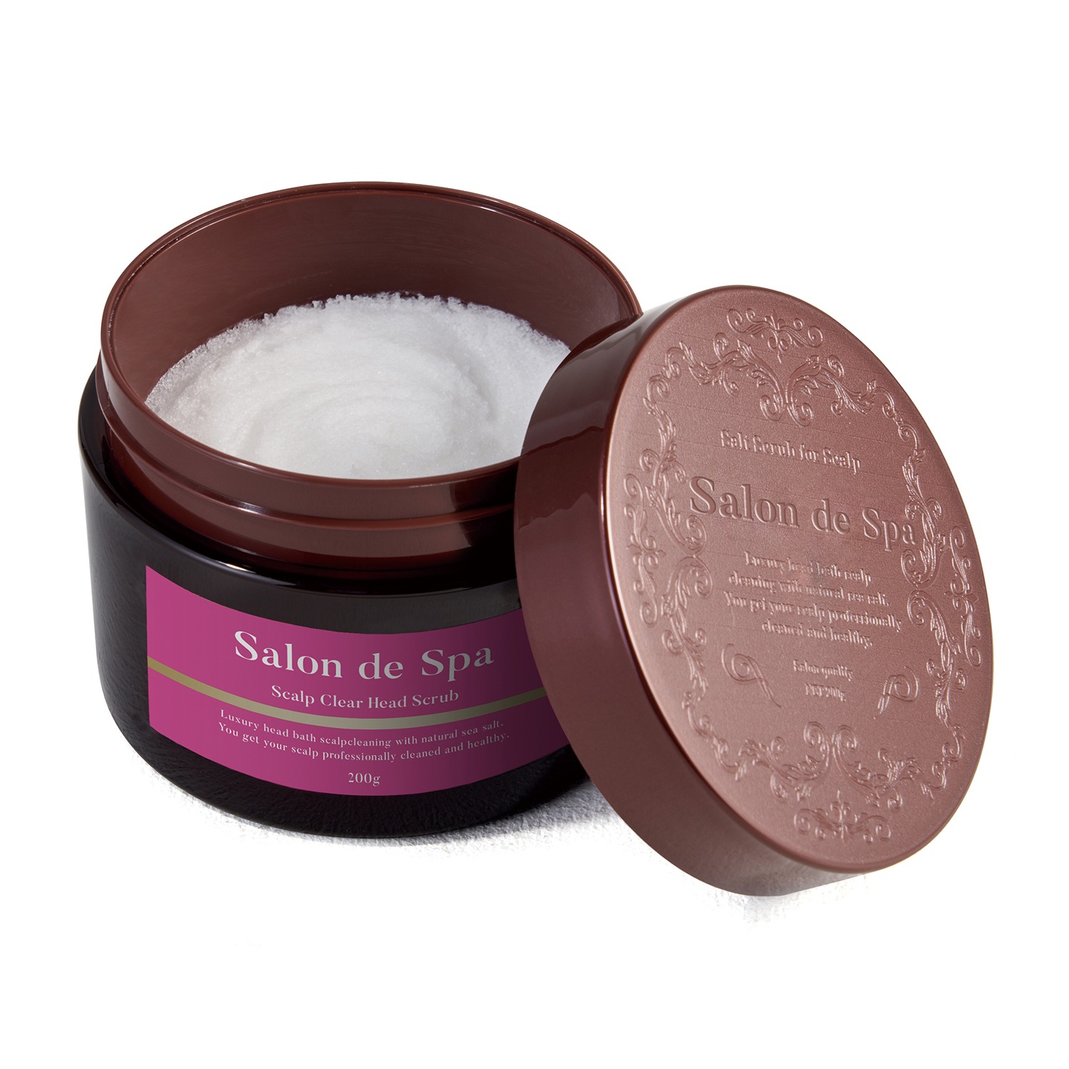 サロンドスパ 泡立つヘアスクラブで 頭皮をすっきり洗い上げる スカルプクリア ヘッドスクラブ 2個セット コスメ ヘアケア スカルプケア／育毛