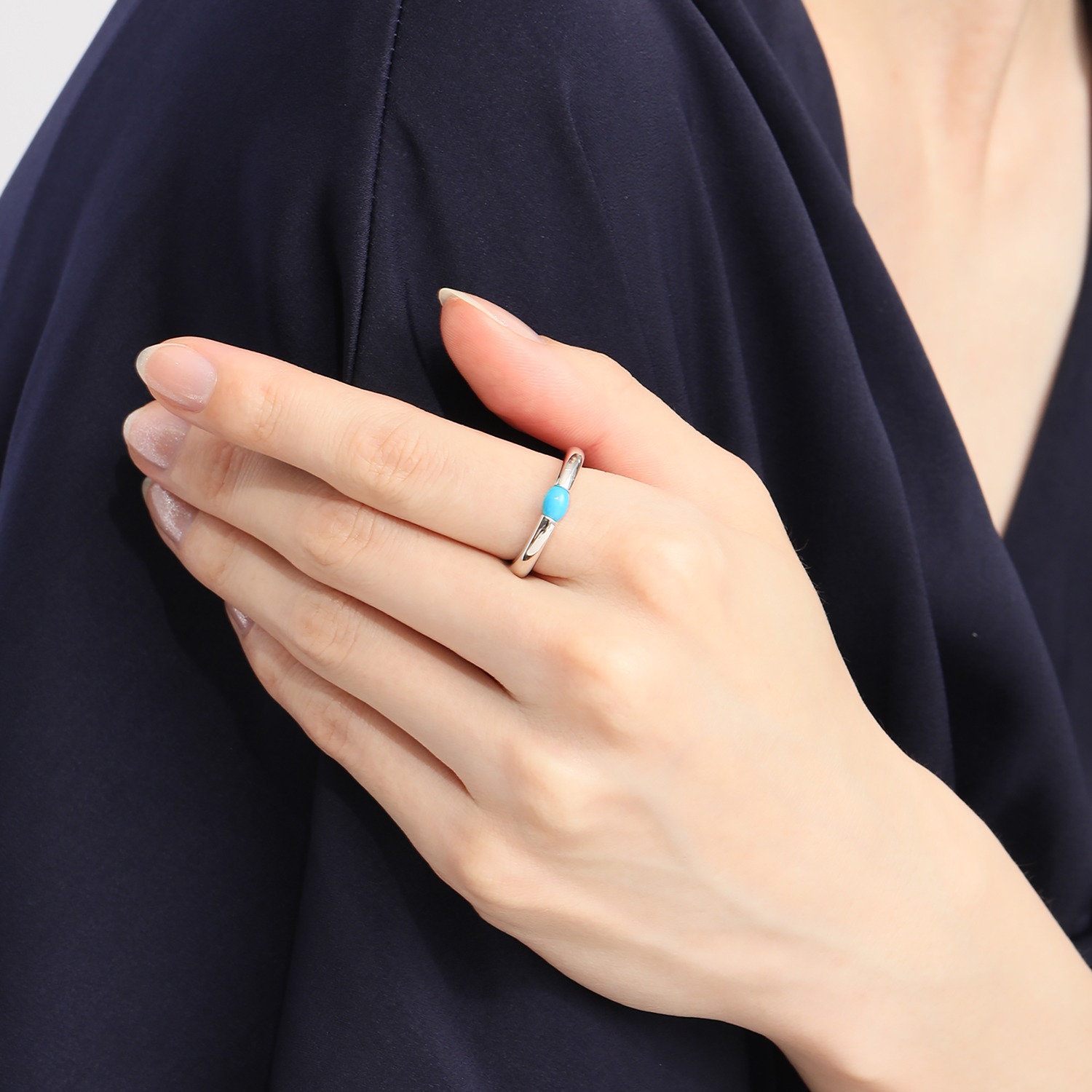 エアリーフェアリー シルバー 天然石 モードスタイルリング