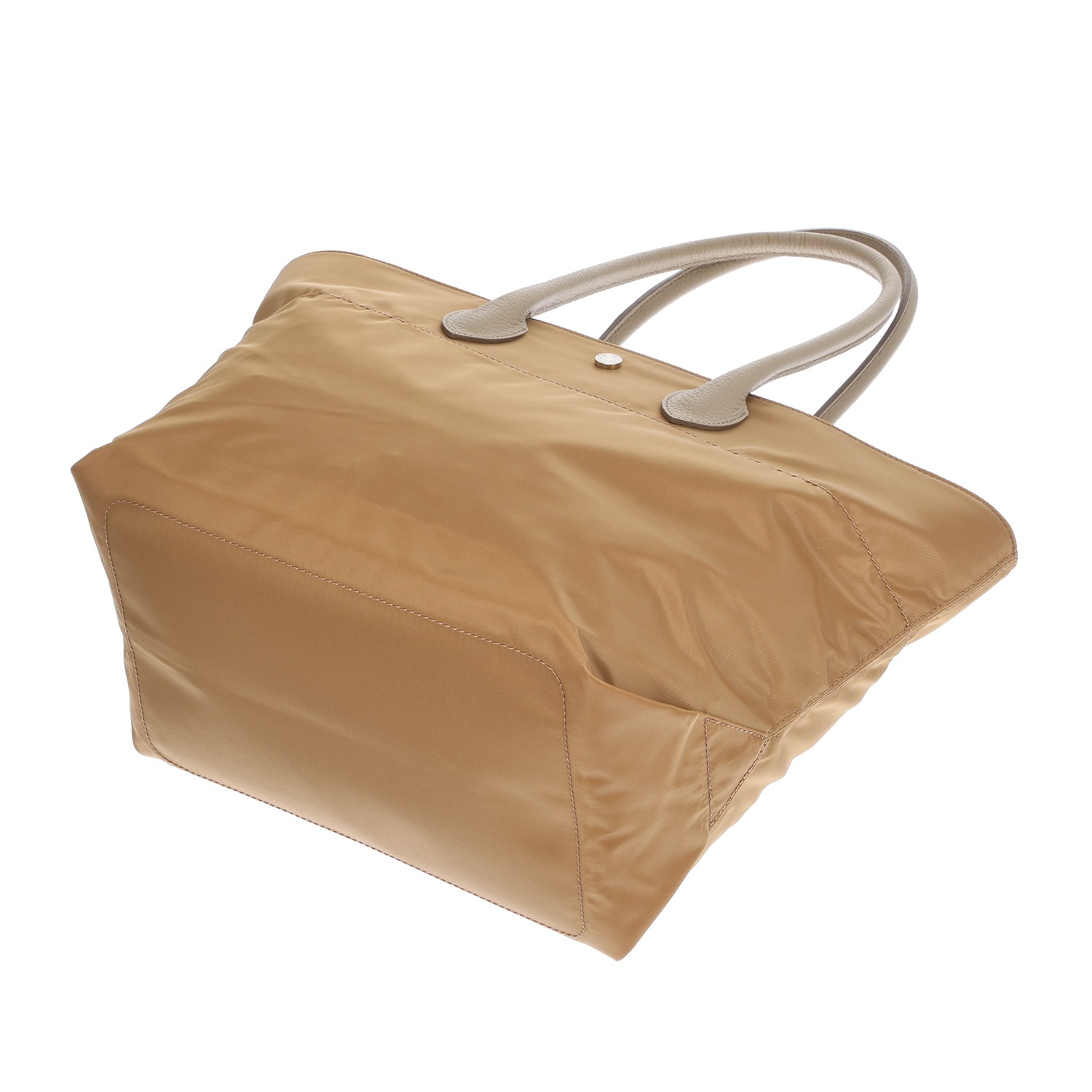 エーディーエムジェイ イタリアンファブリック クリスタルガラス ソーイング トートバッグ