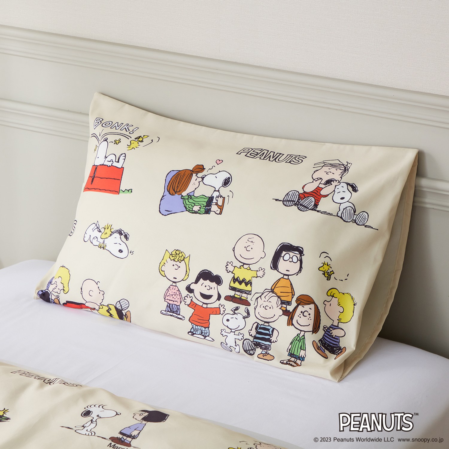 ＜シングル＞スヌーピー 掛けふとんカバー＆ピローケース
