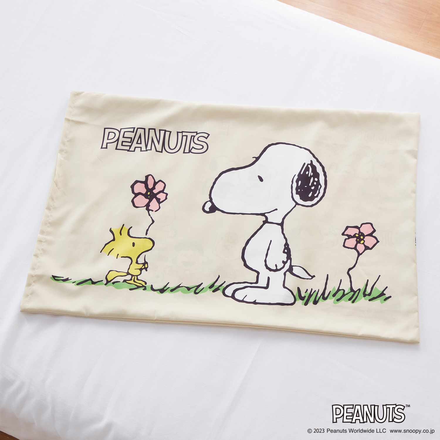 ＜シングル＞スヌーピー 掛けふとんカバー＆ピローケース