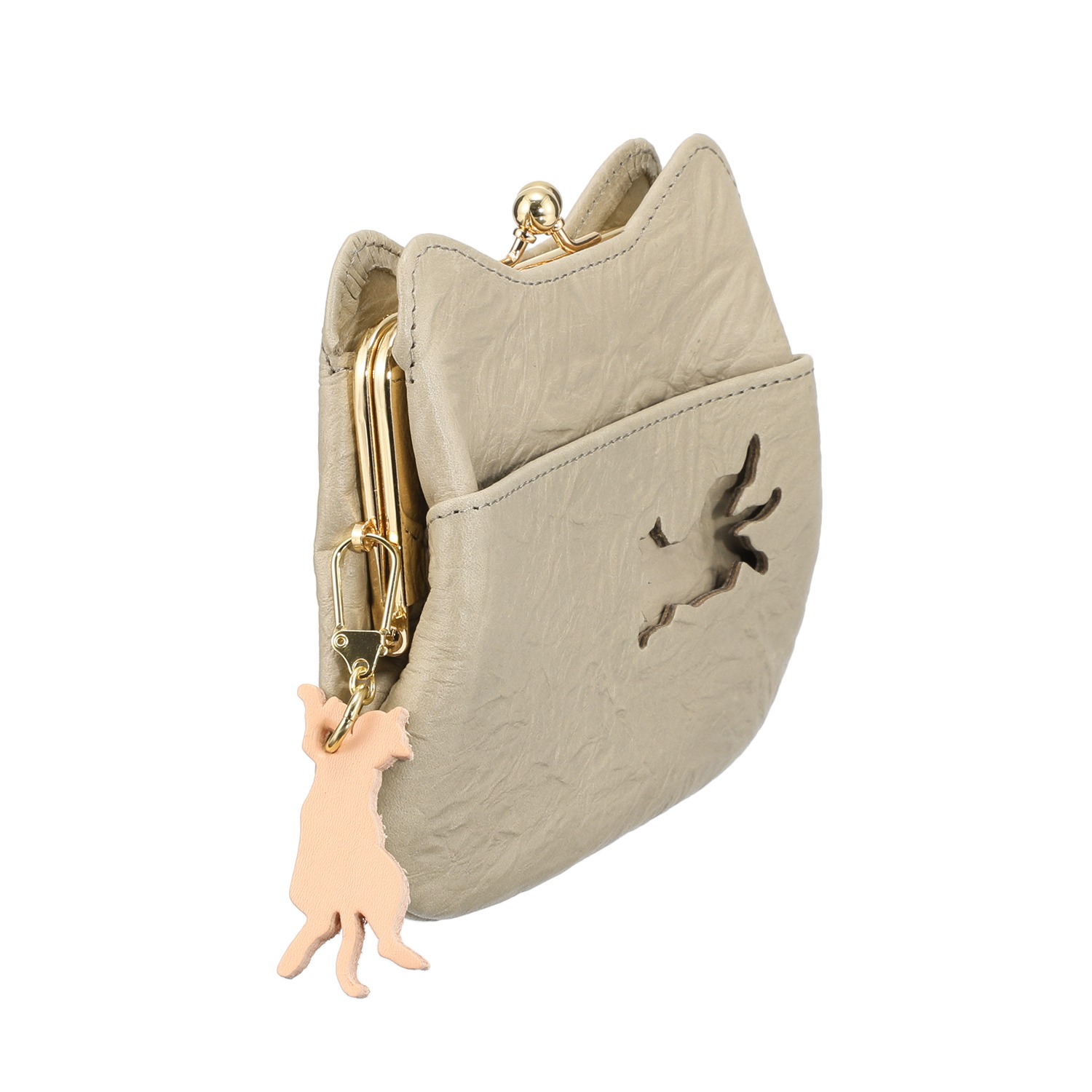 アオネコ マグネット＆がま口ミニウォレット ＜保護ネコ寄付チケット ９００円分付＞