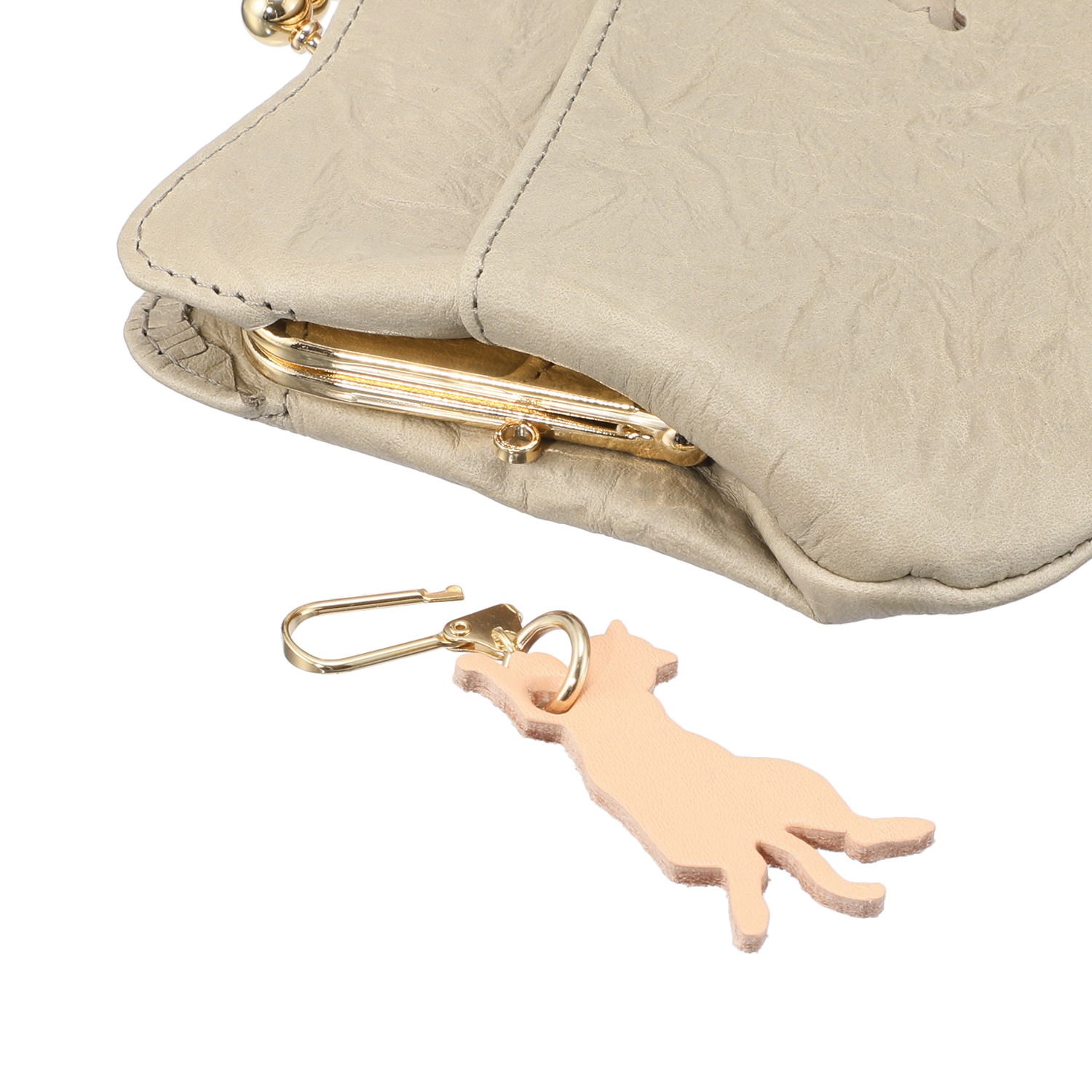 アオネコ マグネット＆がま口ミニウォレット ＜保護ネコ寄付チケット ９００円分付＞