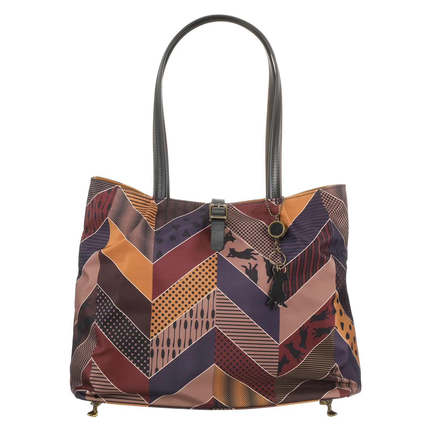 アオネコ ネコ足トートバッグ ＜保護ネコ寄付チケット １２５０円分付＞