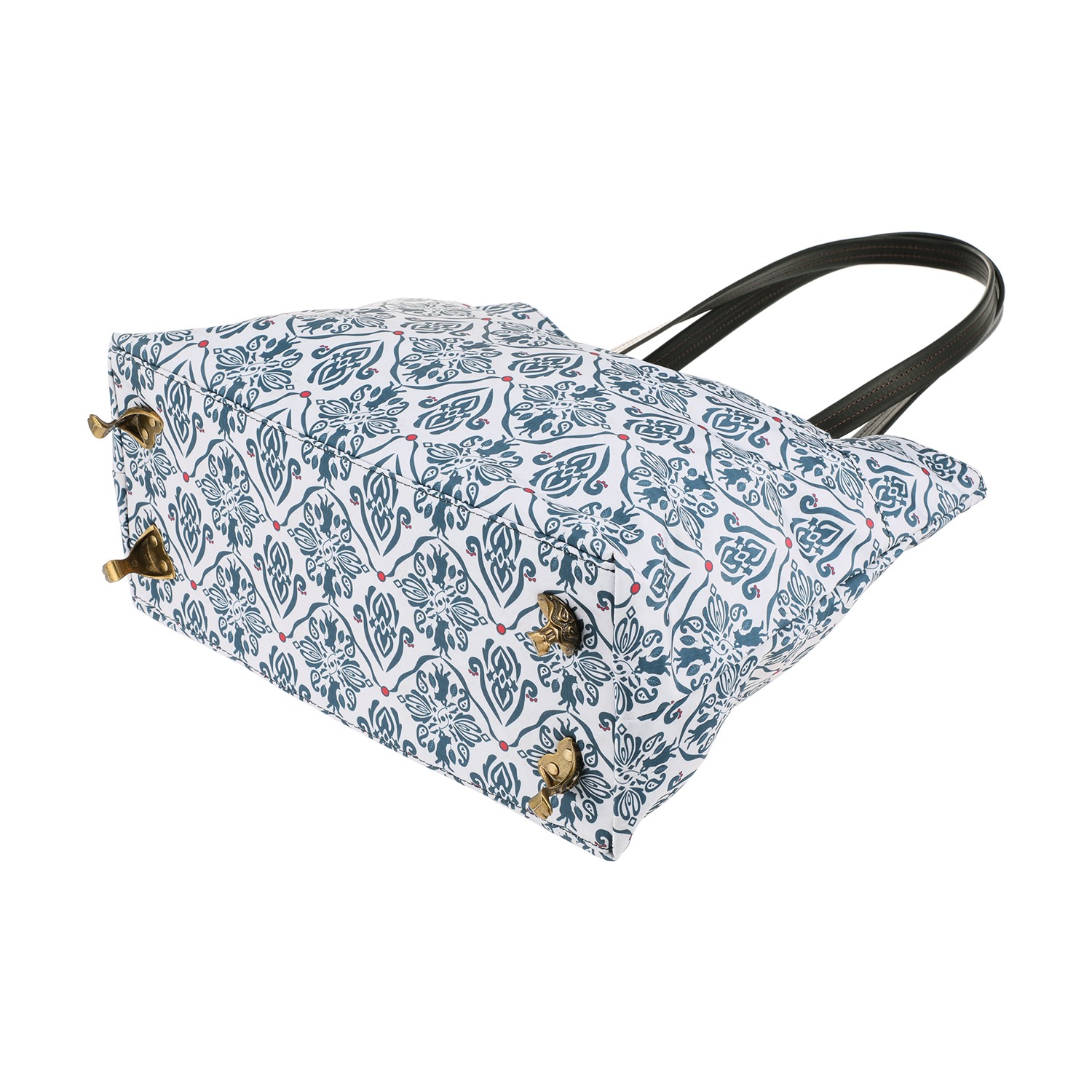 アオネコ ネコ足トートバッグ ＜保護ネコ寄付チケット １２５０円分付＞