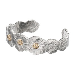 アントレゾ ダイヤモンド デザインバングル “沙羅双樹の花”