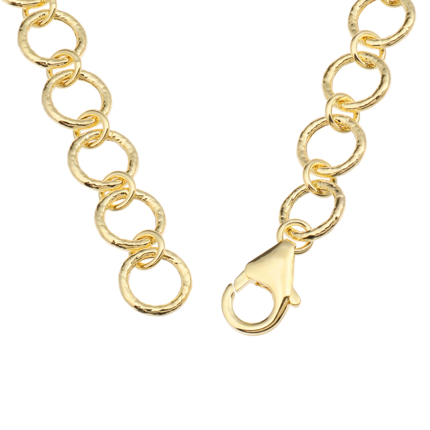 エトルースカ イタリアメイド サークルリンクチェーン ネックレス