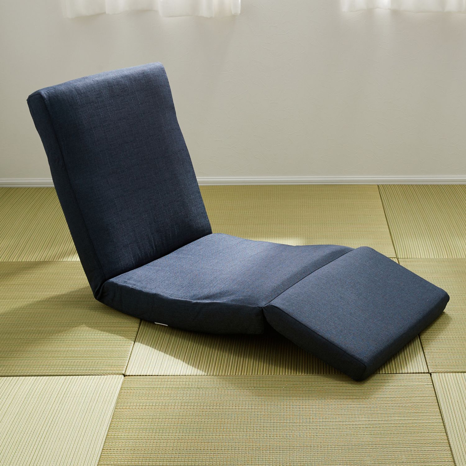 わごこち お好みの姿勢でくつろげる さらっと快適 い草カバー付 リクライニング座椅子