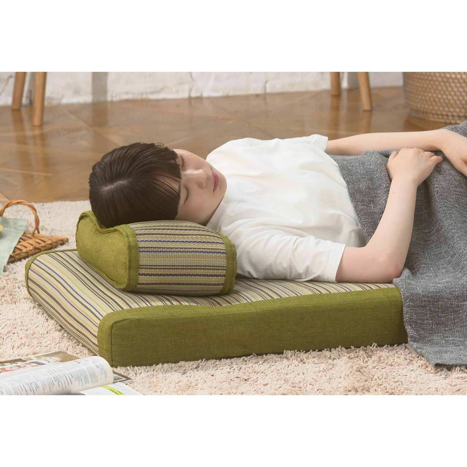 わごこち い草腰フィットクッション ２個セット