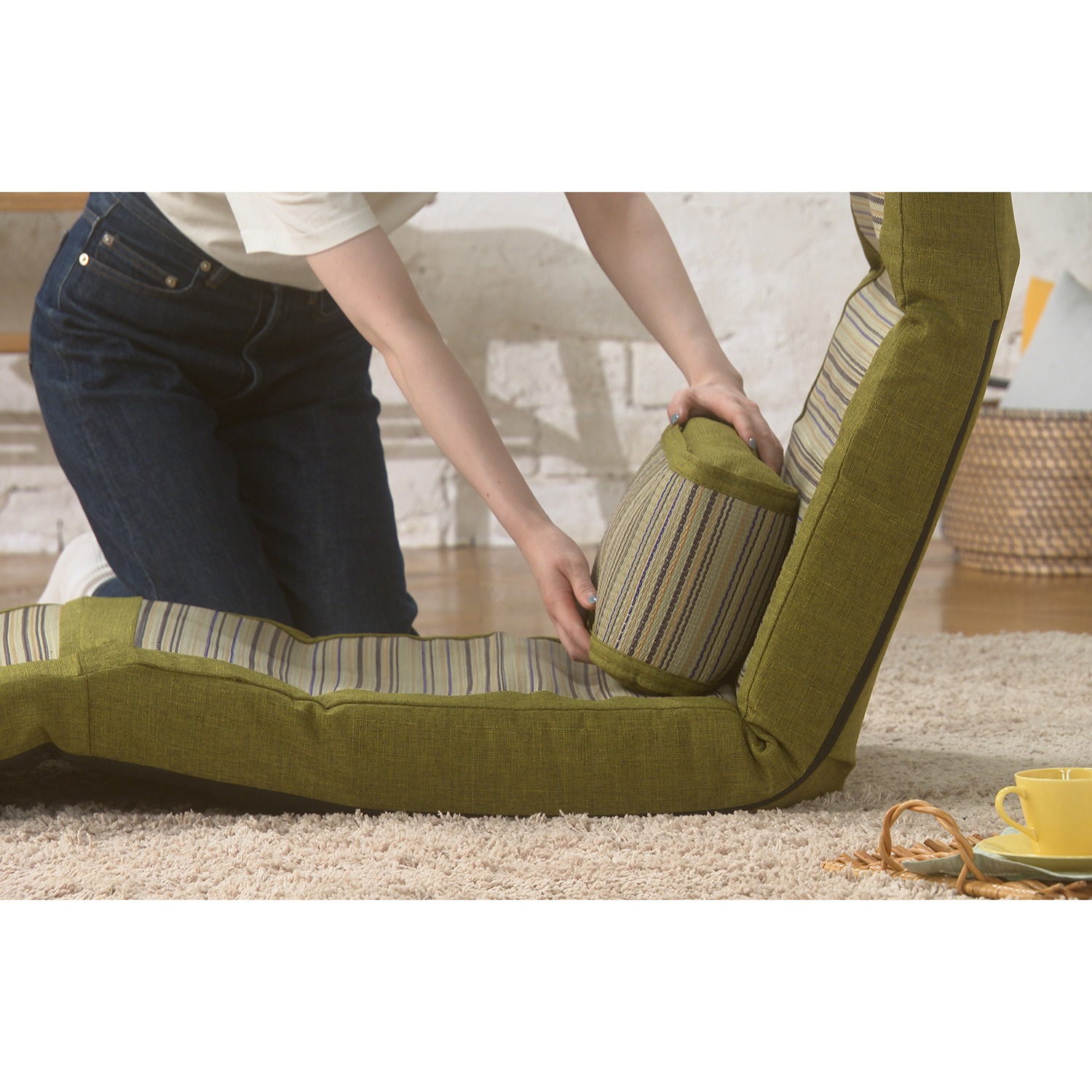 わごこち い草腰フィットクッション ２個セット