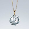 貴煌 天然水晶 オクタゴンカット ペンダント