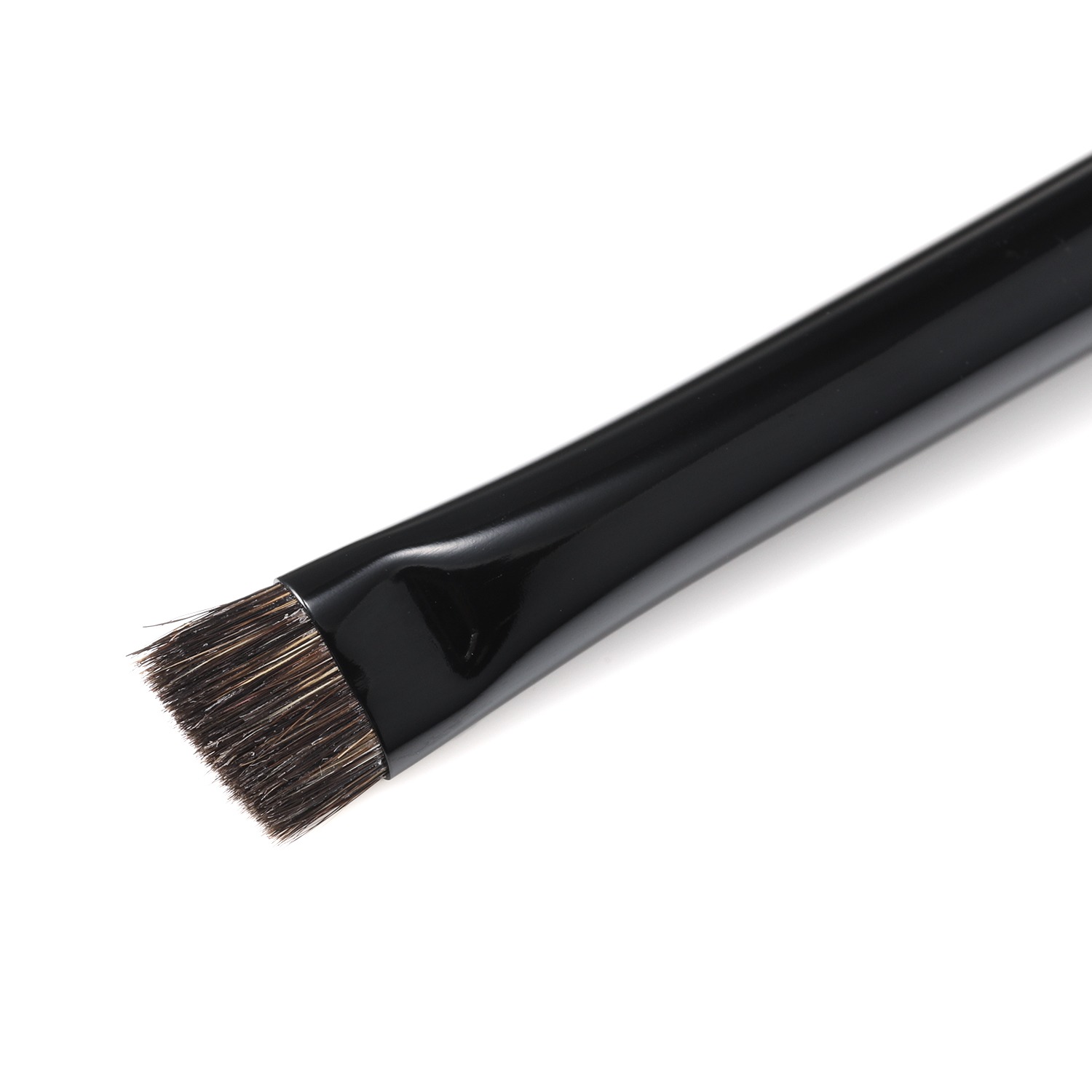 銀座化粧堂 狸毛１００％！ 肌当たりの良い毛質で 自然な風合いで描ける アイブロウブラシ