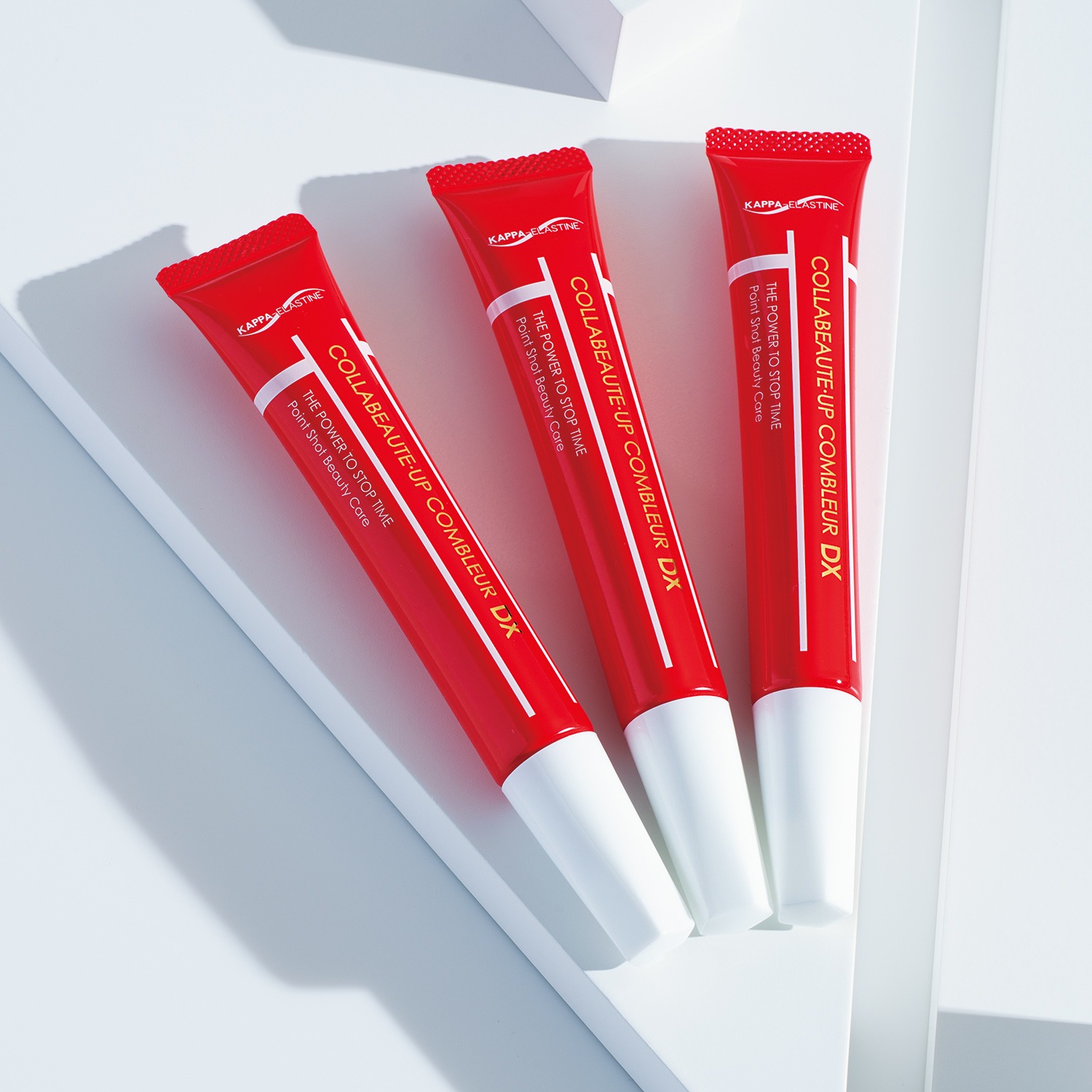 ６周年記念リニューアル カッパエラスチン配合 （加水分解エラスチン） 目元・口元集中ハリケア！ コラボーテ・アップ コンブラーＤＸ ３本セット 