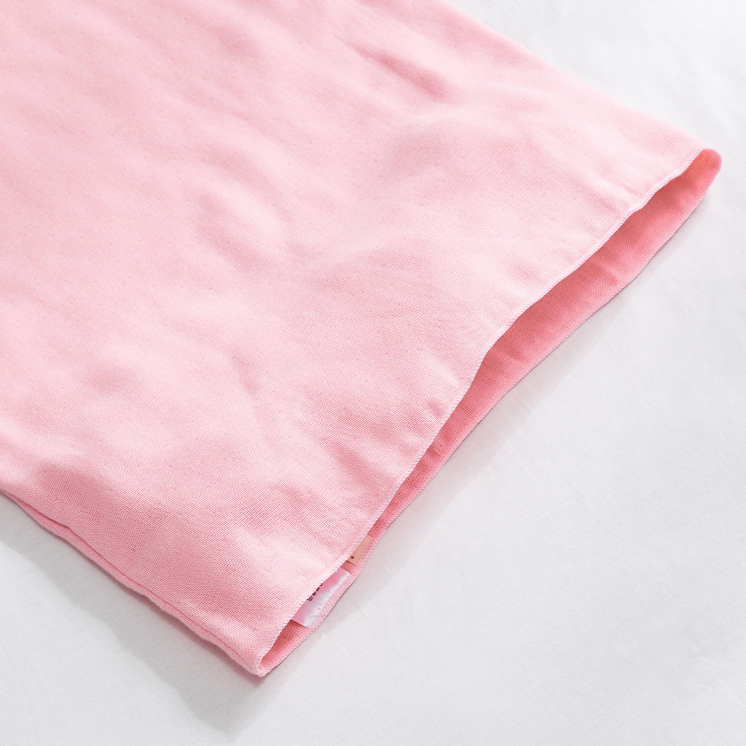 クムコ 三河木綿 和晒４重ガーゼ 枕カバー同色２枚組