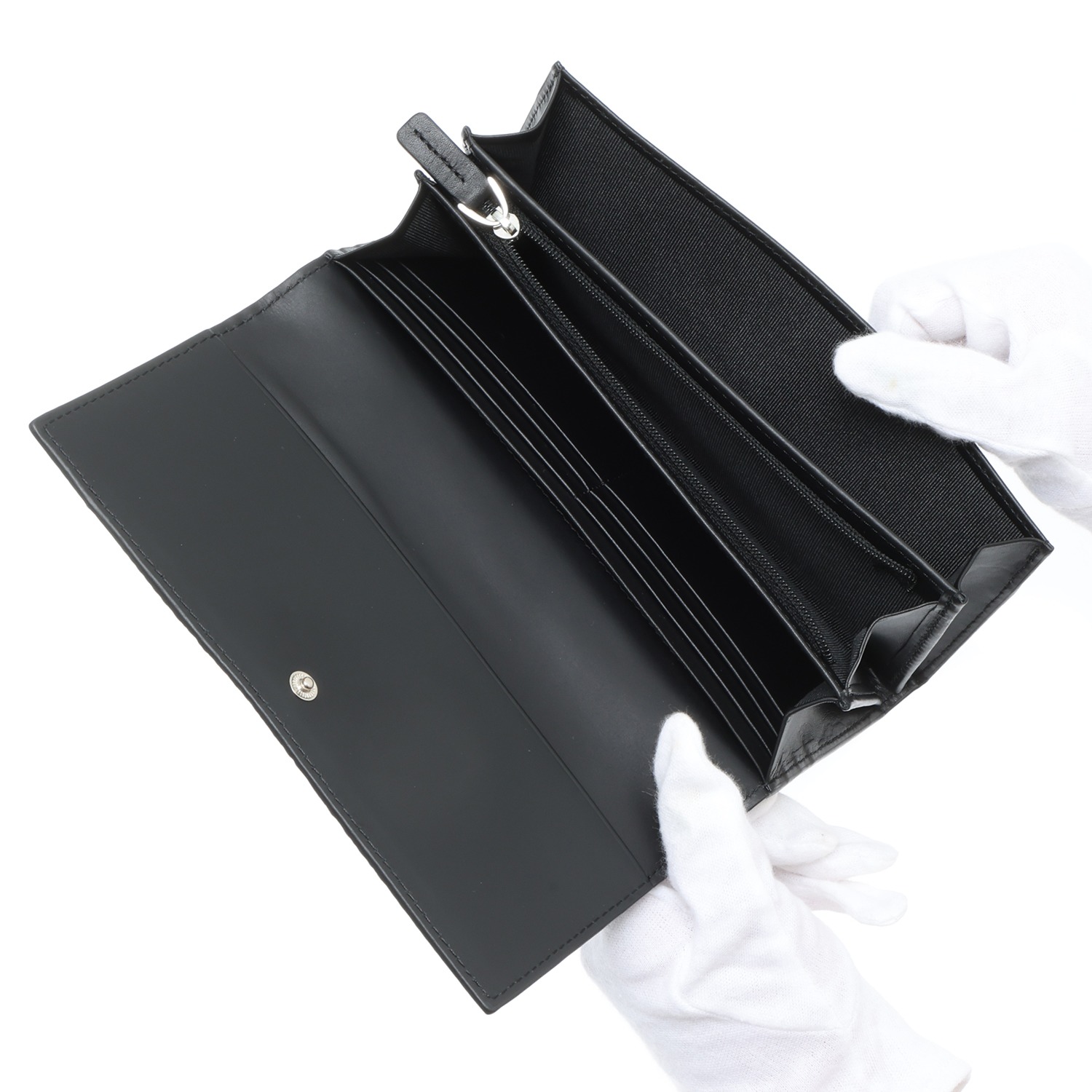 リアマッサ クロコダイル クラウン付長財布