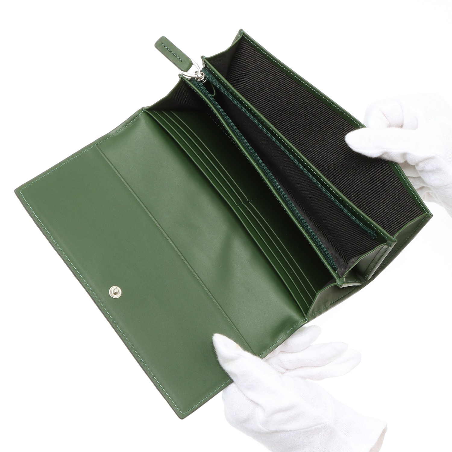 リアマッサ クロコダイル クラウン付長財布