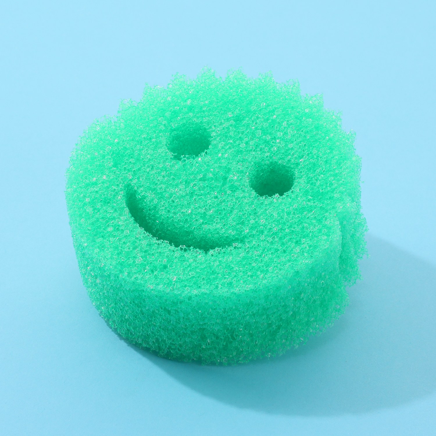 温水で柔らか＆冷水で硬く かわいくて便利なスポンジ スクラブダディー ５色アソート８個セット ソープダディー付