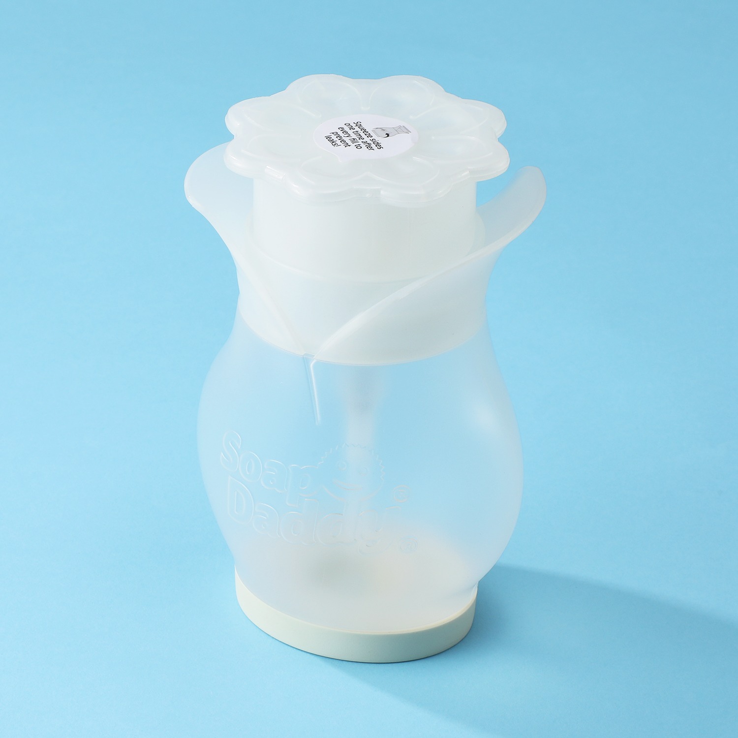 温水で柔らか＆冷水で硬く かわいくて便利なスポンジ スクラブダディー ５色アソート８個セット ソープダディー付