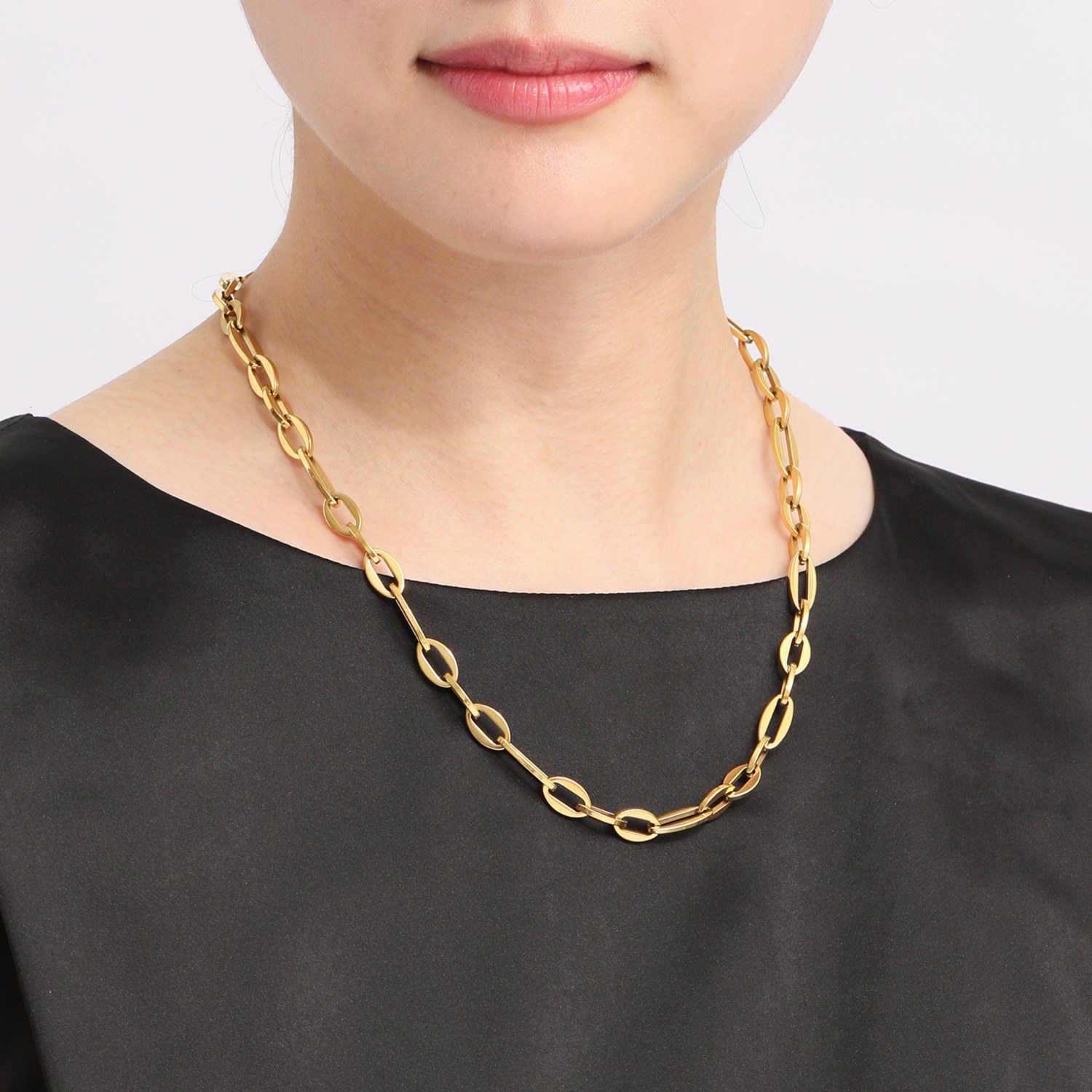 デルークス ステンレス デザインネックレス