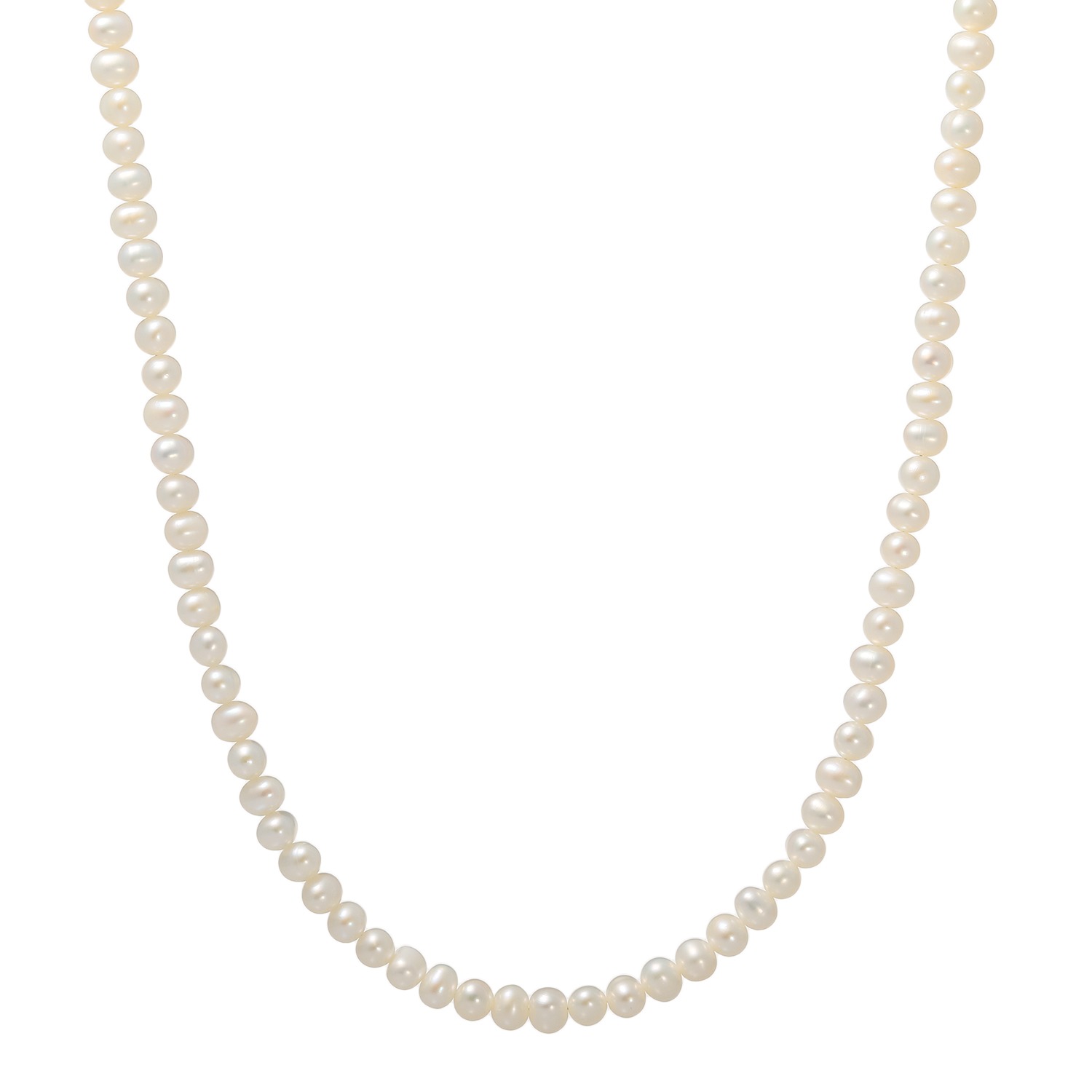 淡水パール ロングネックレス
